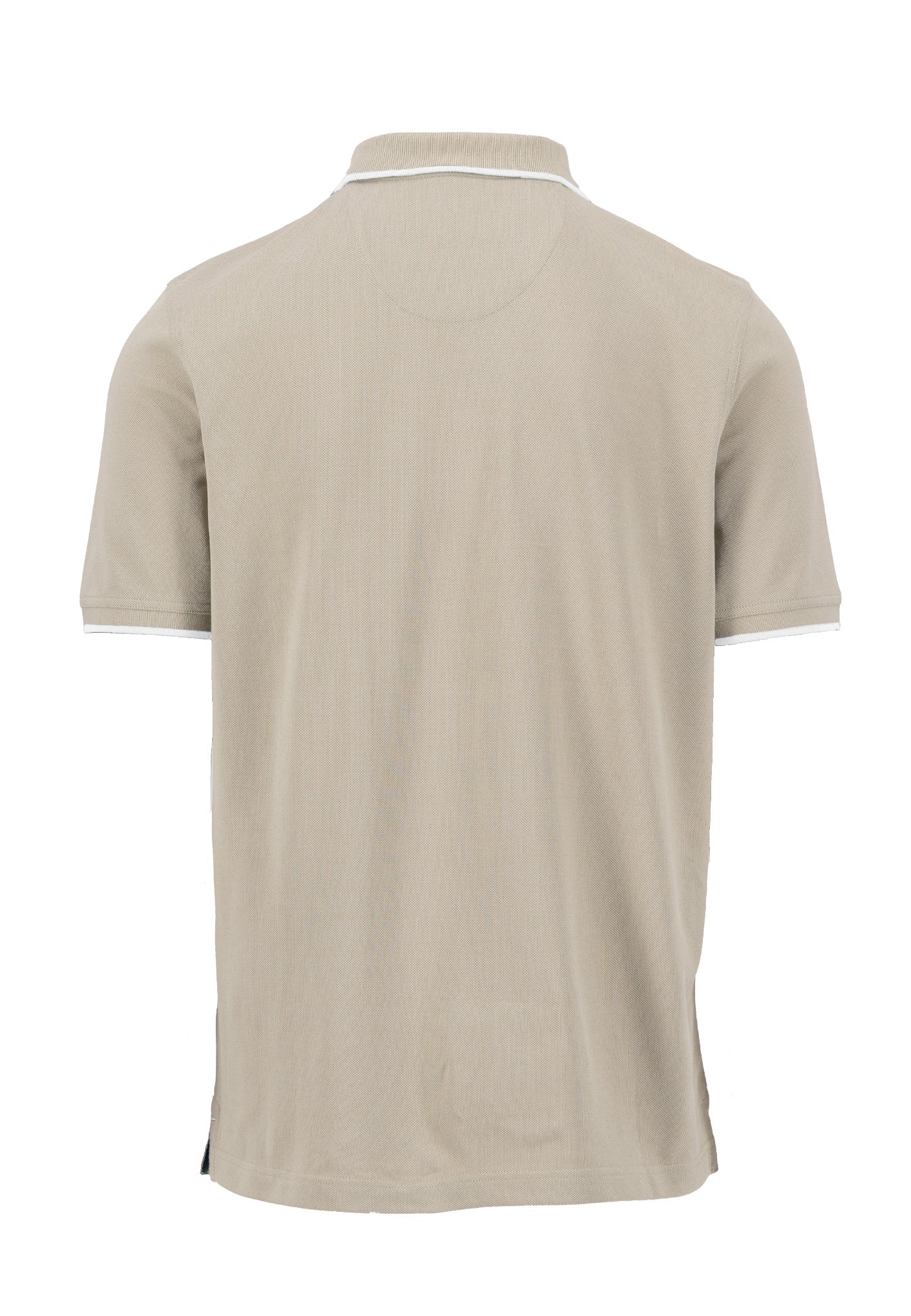 2PLY Poloshirt aus Baumwolle mit Kontrastdetails - Image 14