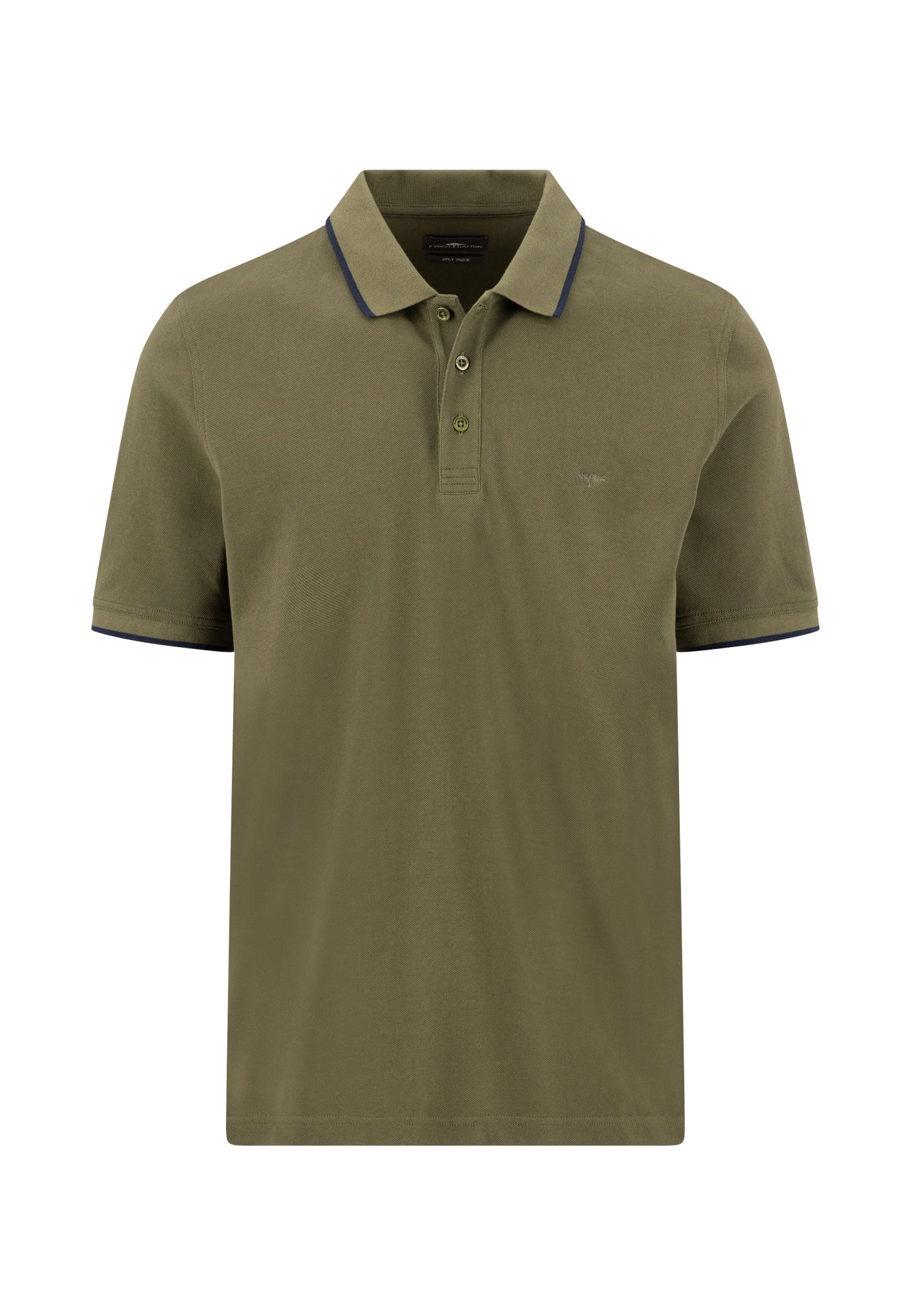 2PLY Poloshirt aus Baumwolle mit Kontrastkragen - Image 16