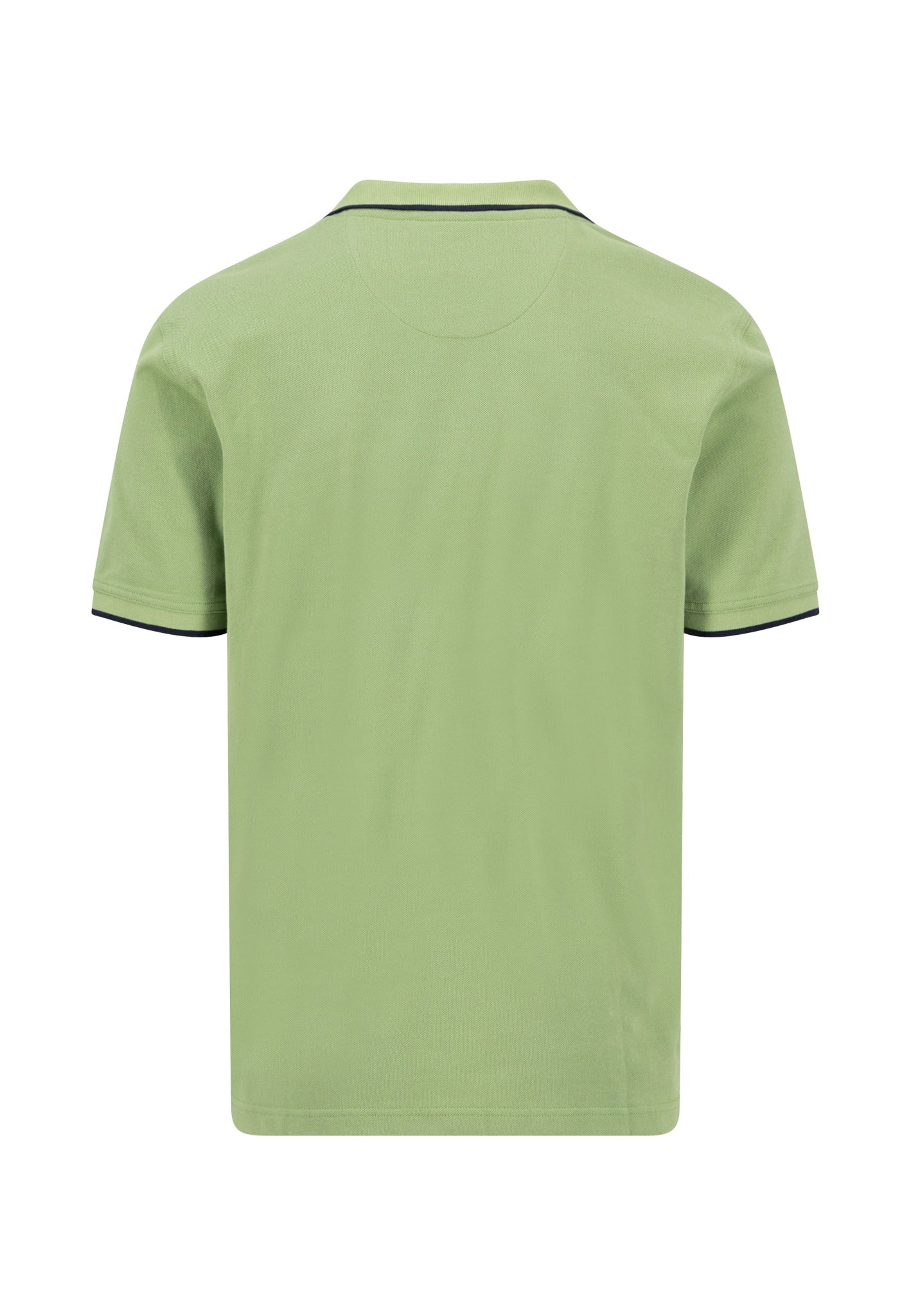 2PLY Poloshirt aus Baumwolle mit Kontrastkragen - Image 19