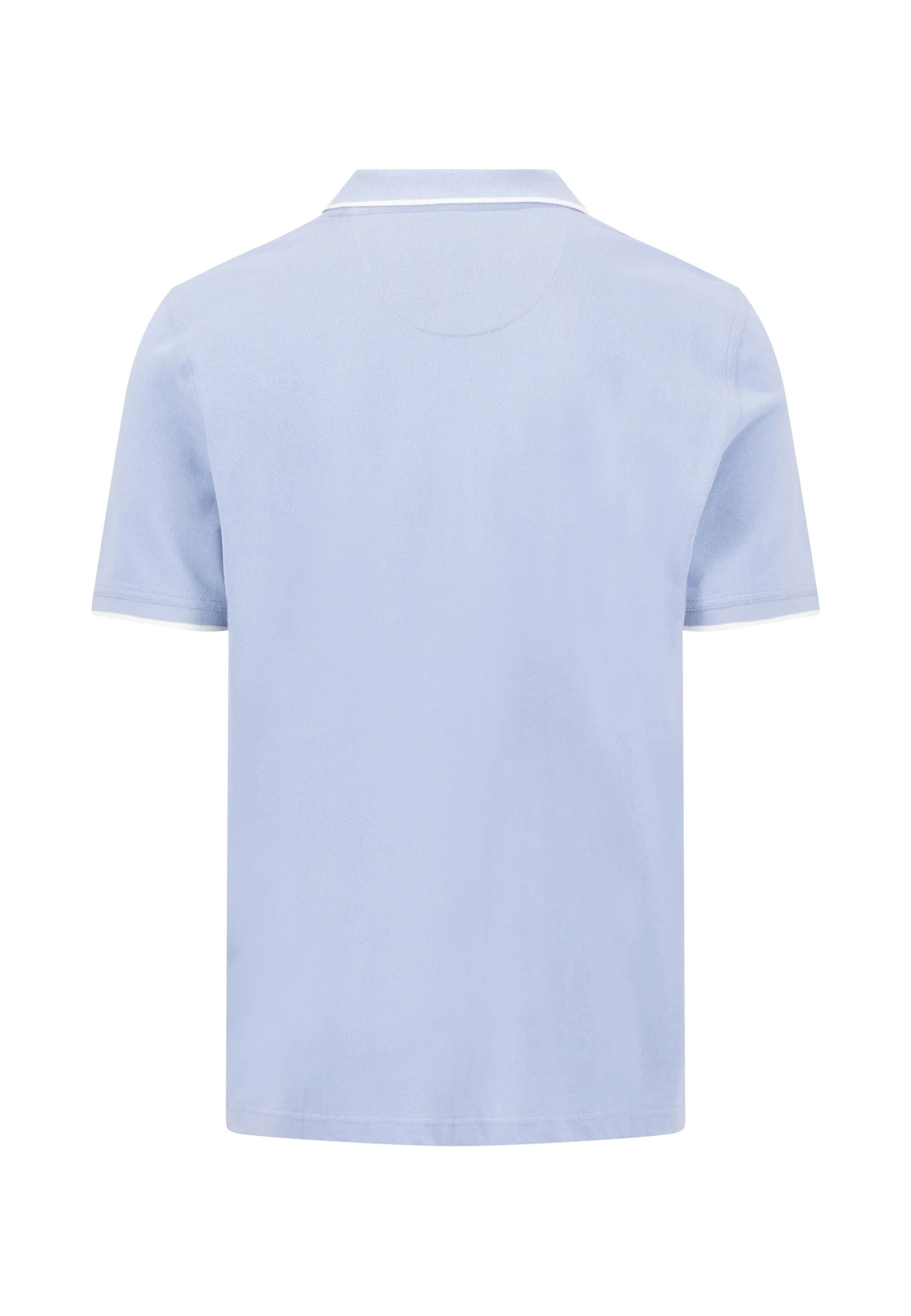 2PLY Poloshirt aus Baumwolle mit Kontrastkragen - Image 5
