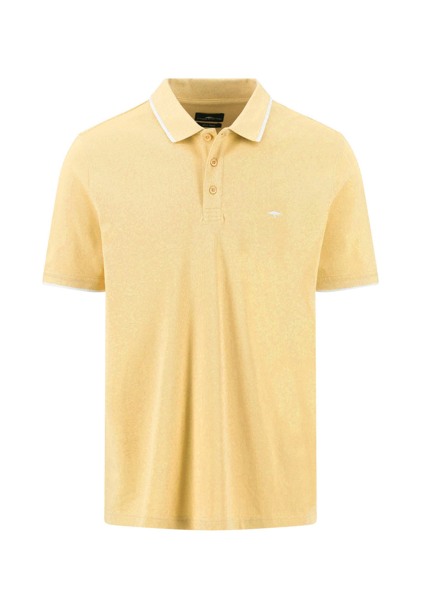 2PLY Poloshirt aus Baumwolle mit Kontrastkragen - Image 6