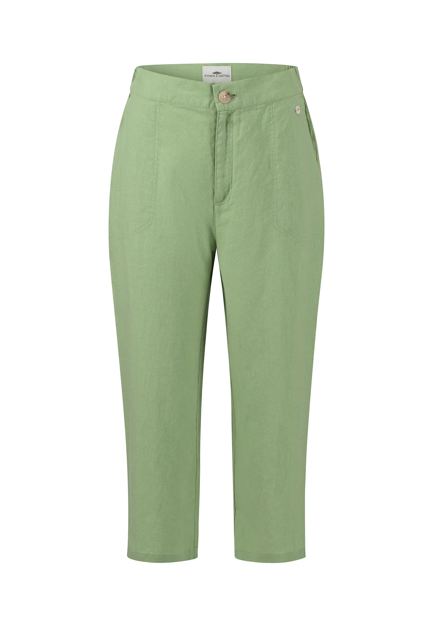 Weiche 7/8-Hose aus Leinen - Image 3