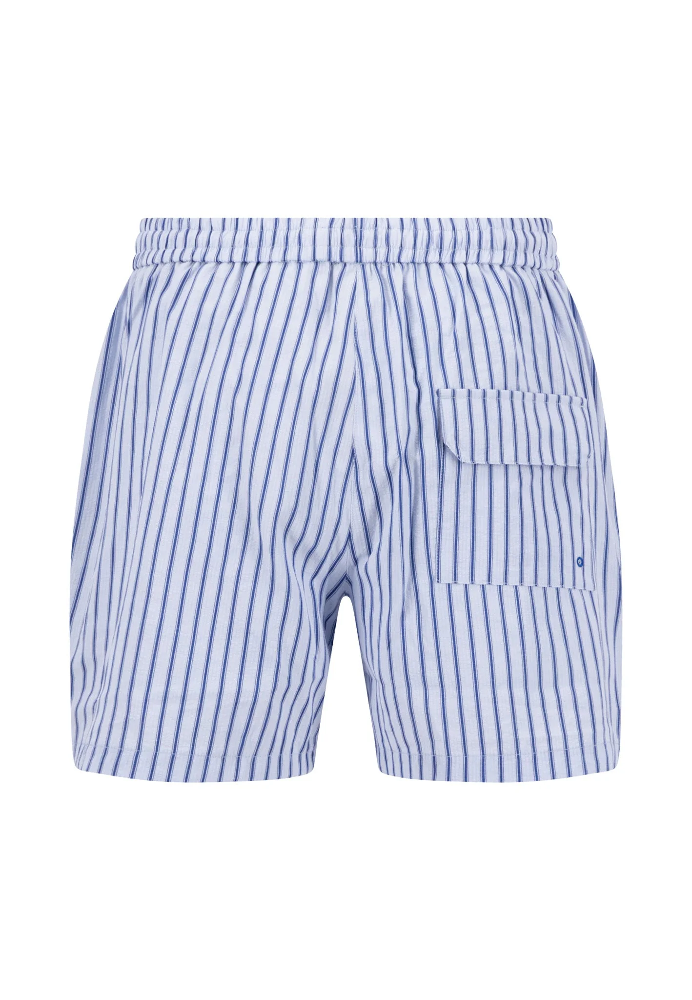 Badeshorts mit Streifenmuster und Kordelzug - Image 4