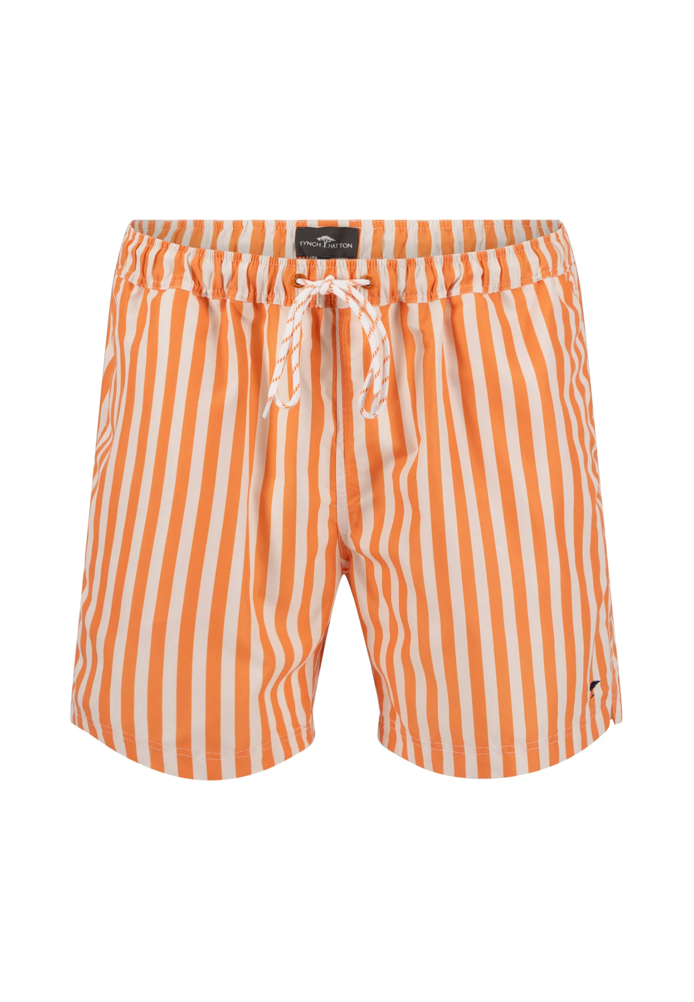 Badeshorts mit Streifenmuster und Kordelzug - Image 8