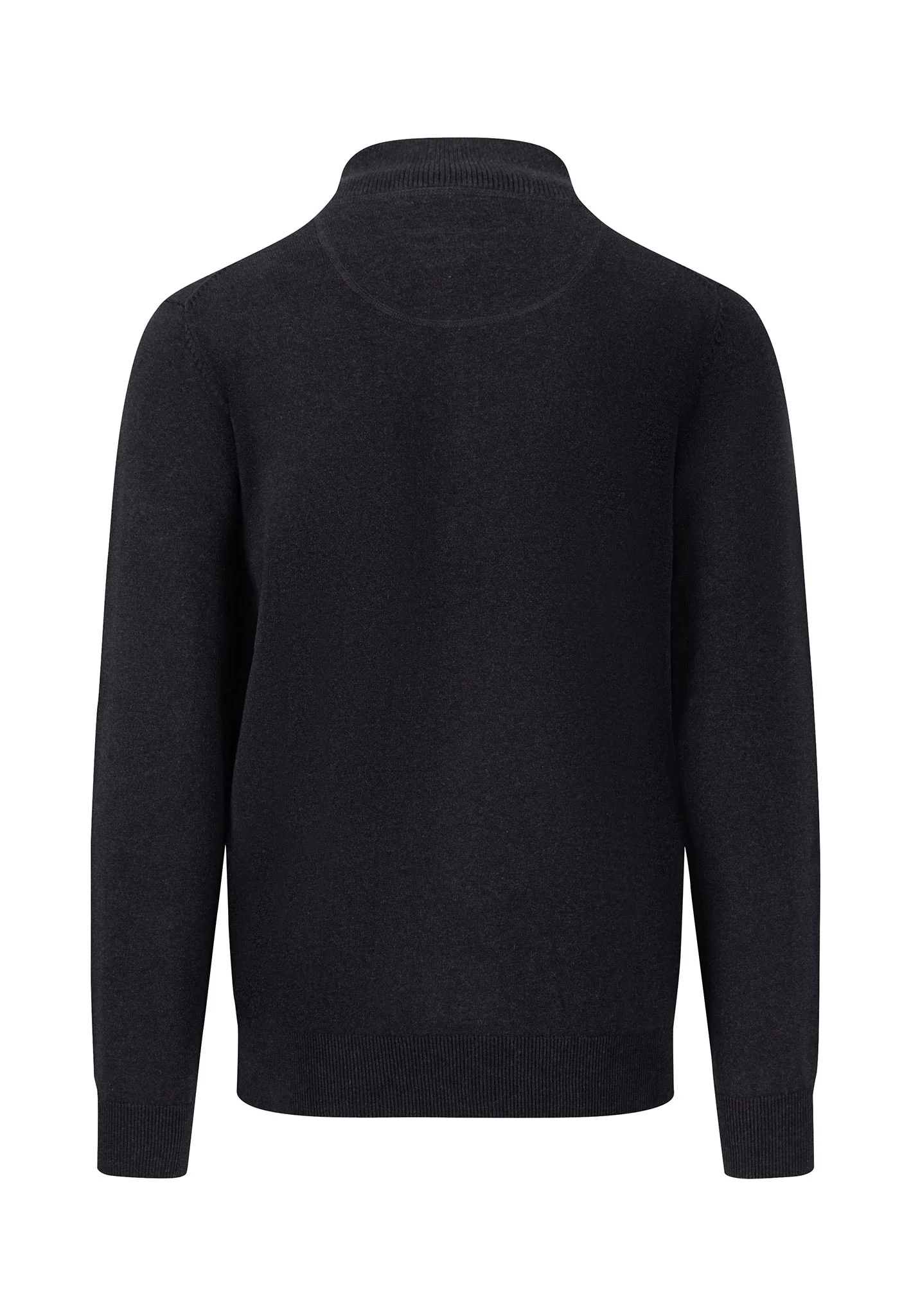 Baumwoll-Pullover mit Troyer-Kragen - Image 6