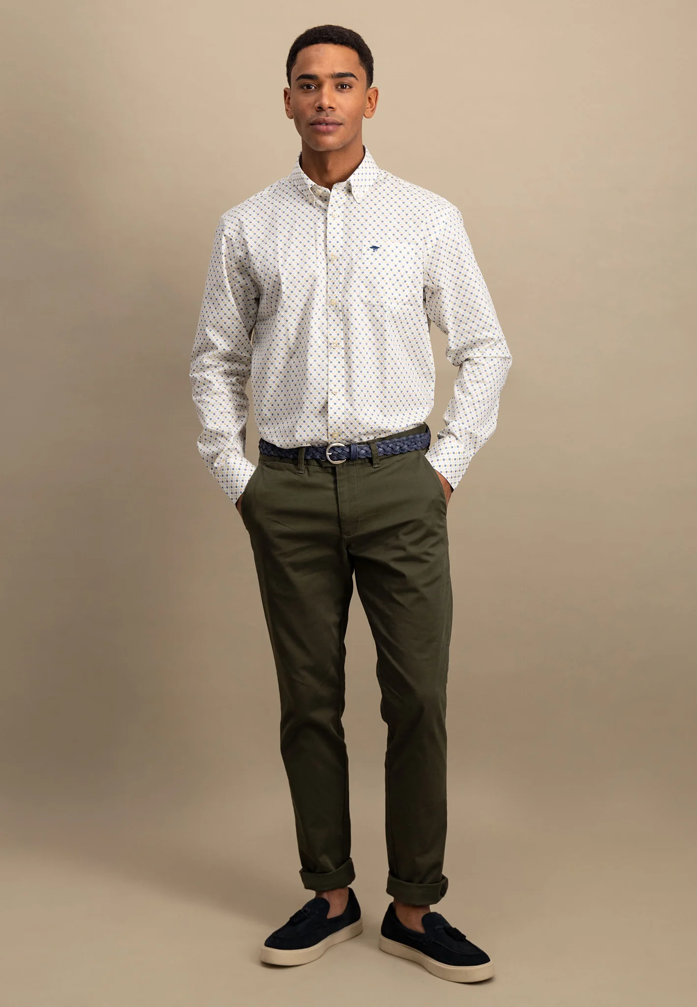 Hemd aus Baumwolle mit Button-Down-Kragen - Image 2