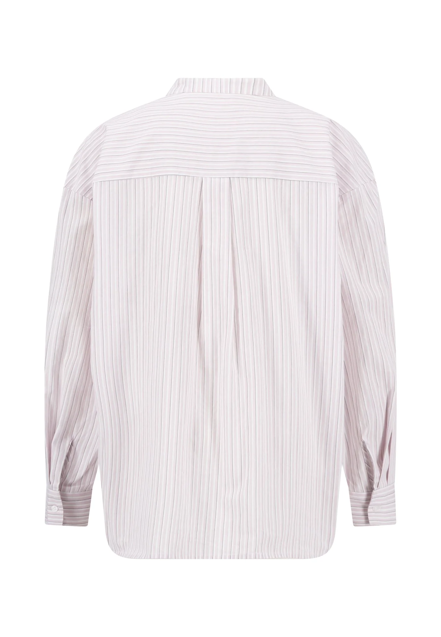 Bluse aus Baumwolle mit feinem Streifenmuster - Image 6