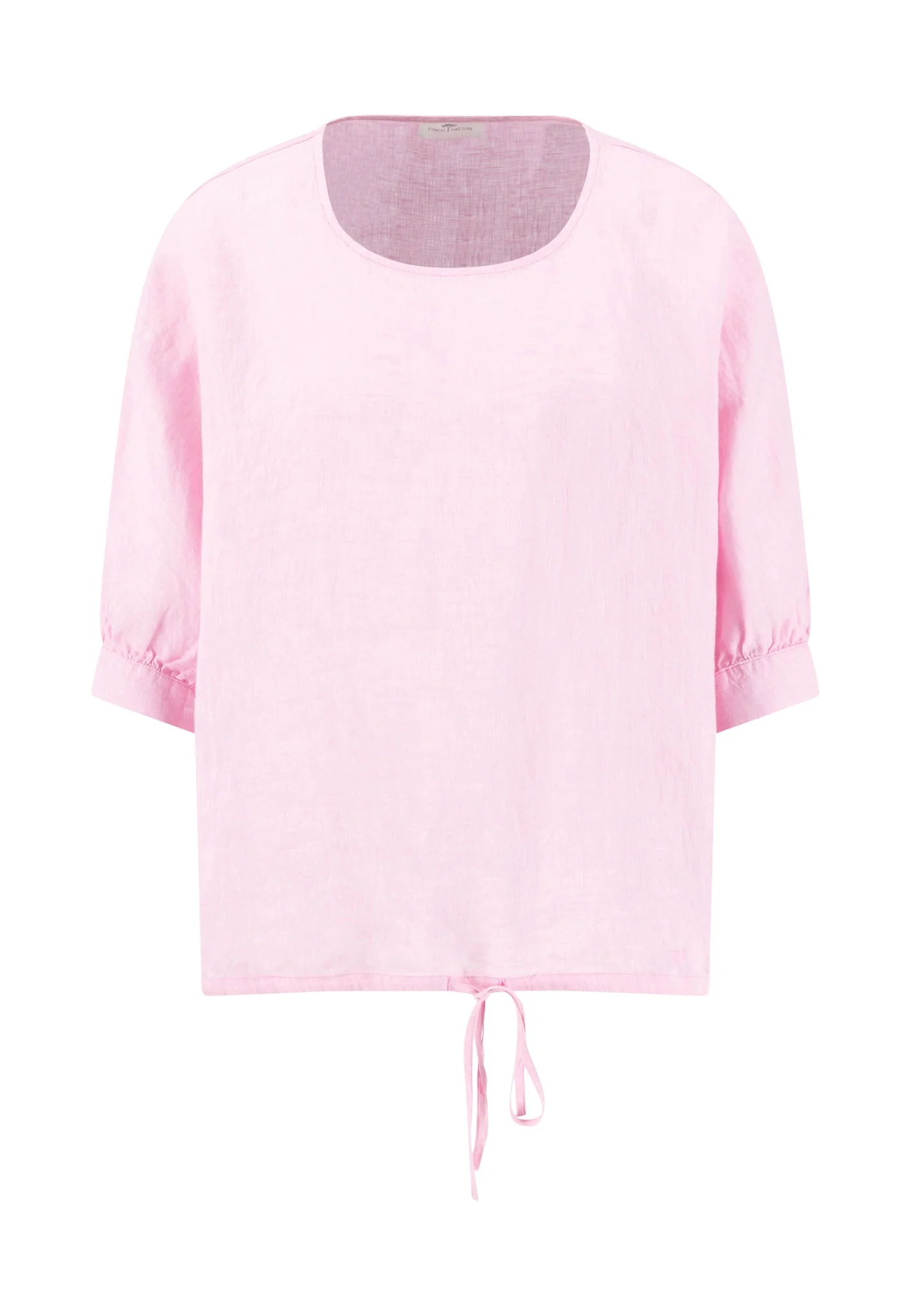 Bluse aus Leinen mit Bindeband und 3/4-Arm - Image 14