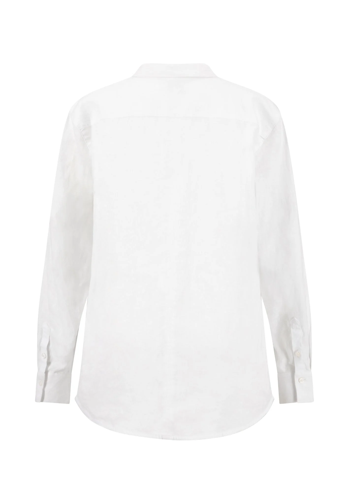 Bluse aus Leinen mit Hemdkragen und Knopfleiste - Image 4