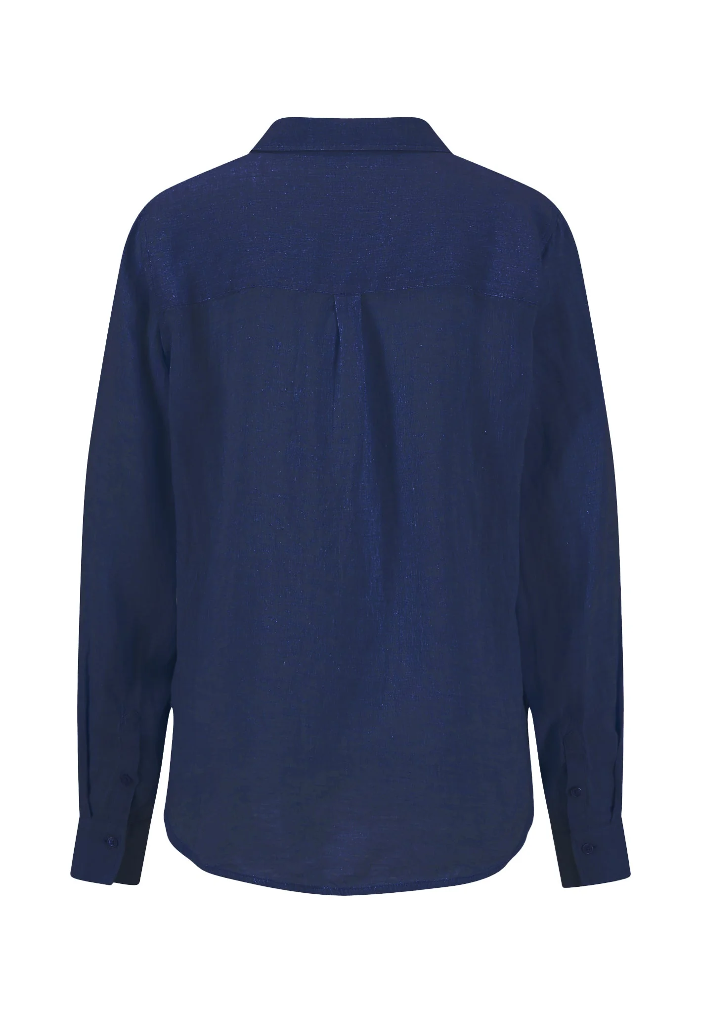 Bluse aus Leinen mit Hemdkragen und Knopfleiste - Image 9