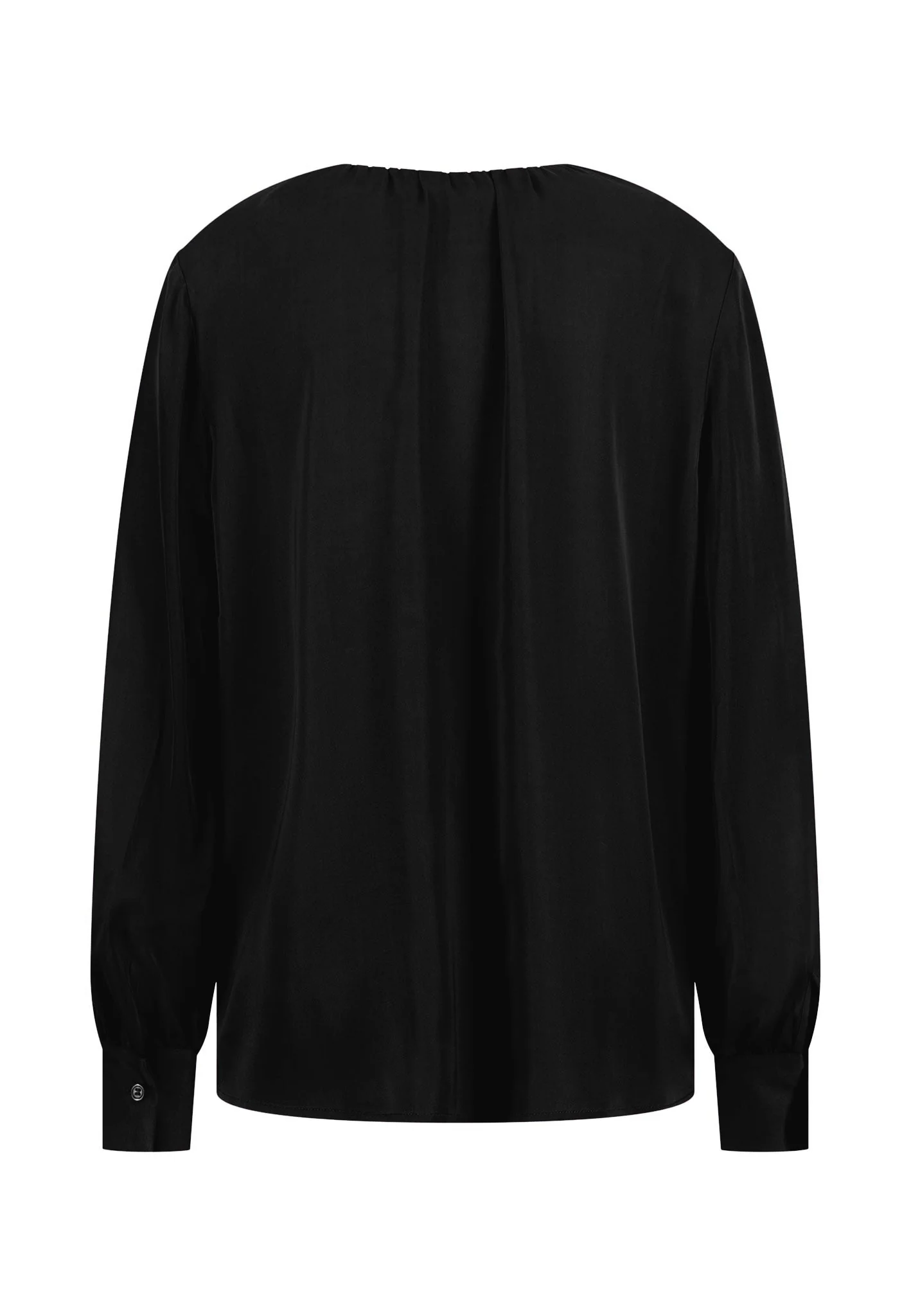 Bluse aus Viskose mit Rundhalsausschnitt - Image 4