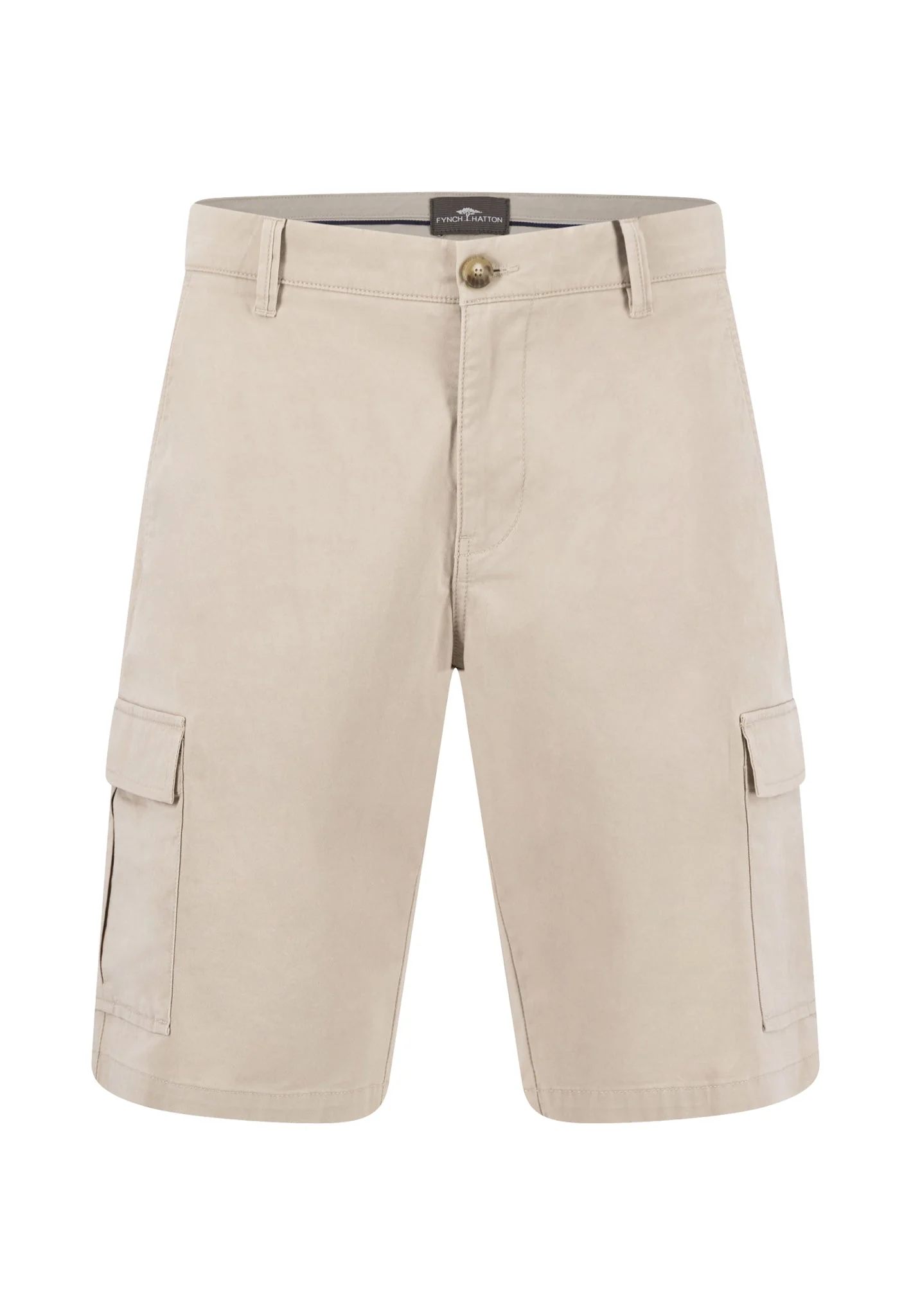Cargoshorts aus Baumwoll-Stretch mit aufgesetzten Taschen - Image 5