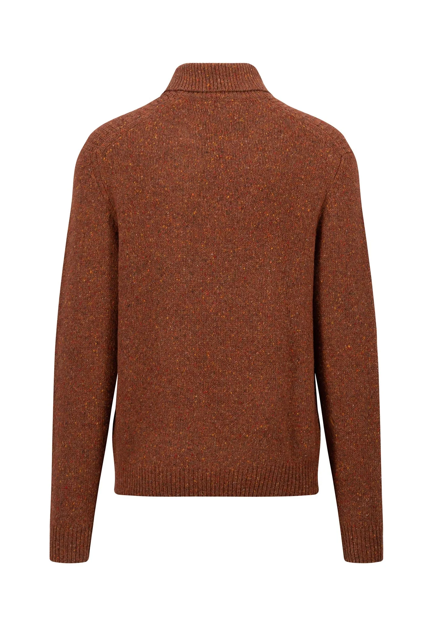 Rollkragenpullover aus Woll-Mix mit Melange-Effekt - Image 2