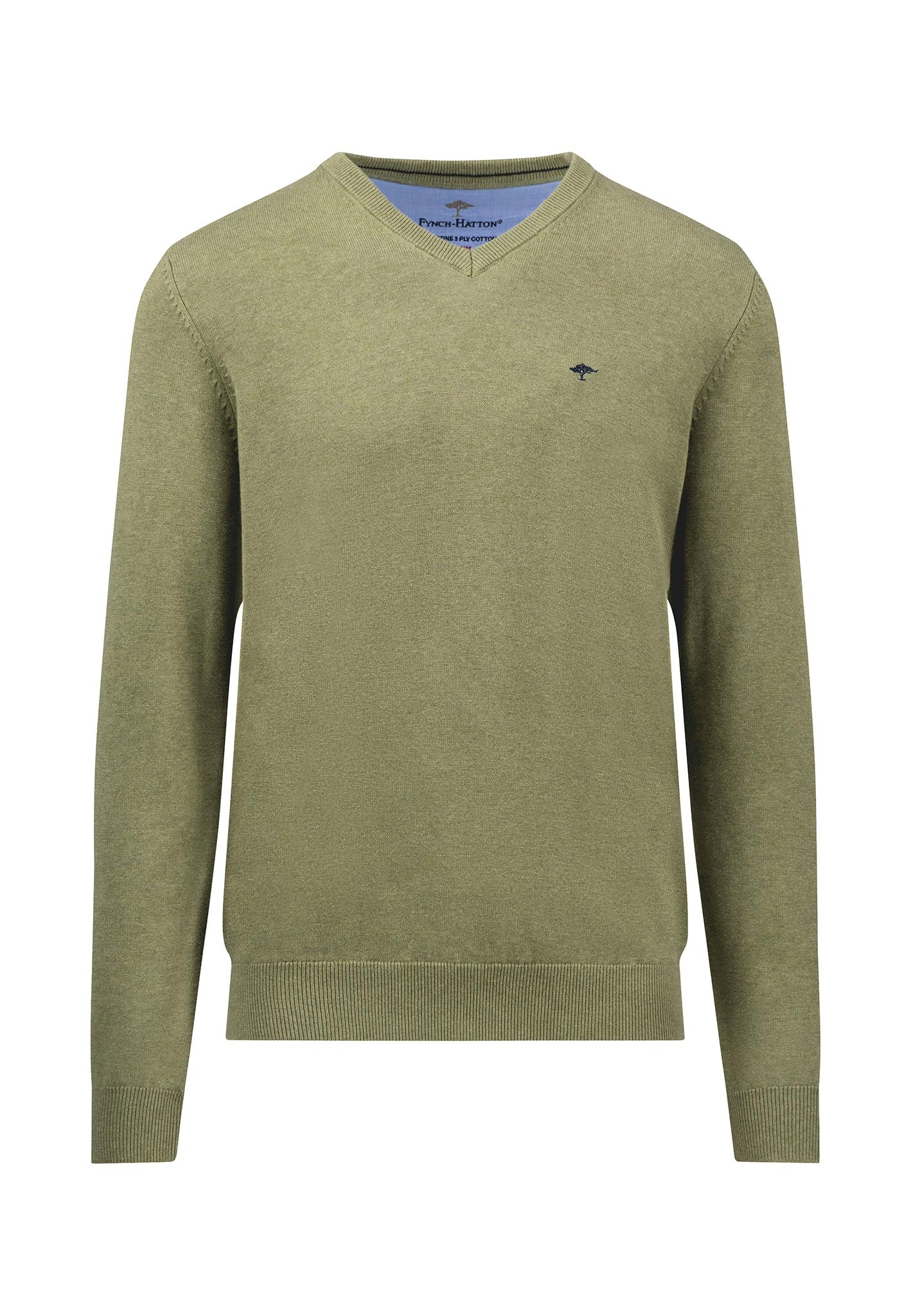 Feinstrick-Pullover mit V-Ausschnitt - Image 11