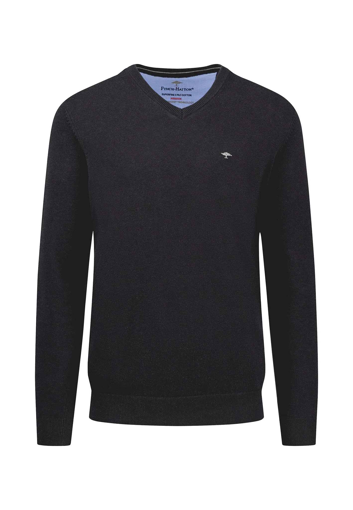 Feinstrick-Pullover mit V-Ausschnitt - Image 23