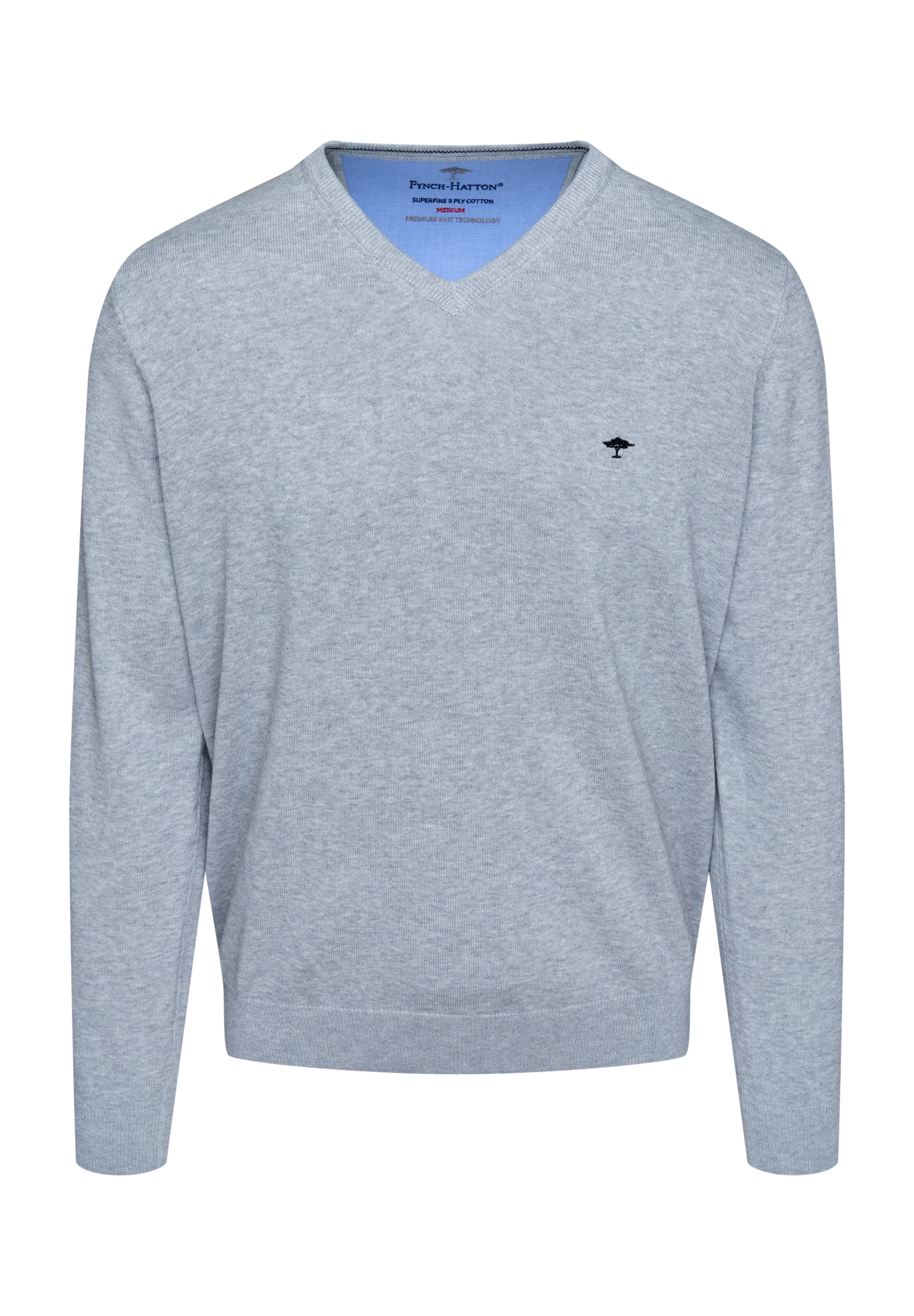 Feinstrick-Pullover mit V-Ausschnitt - Image 5