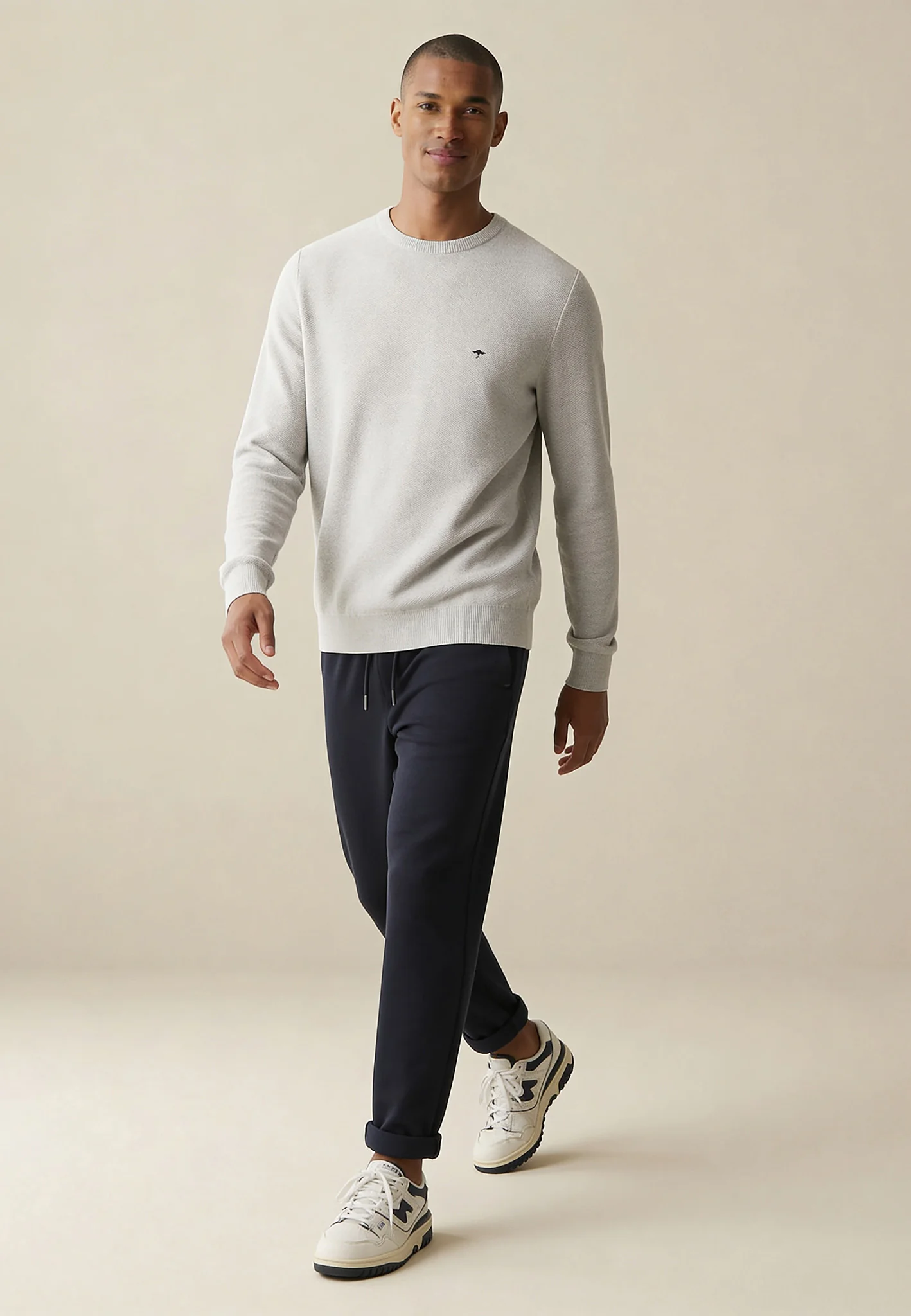 Feinstrickpullover aus Baumwolle mit Rundhalsausschnitt - Image 33