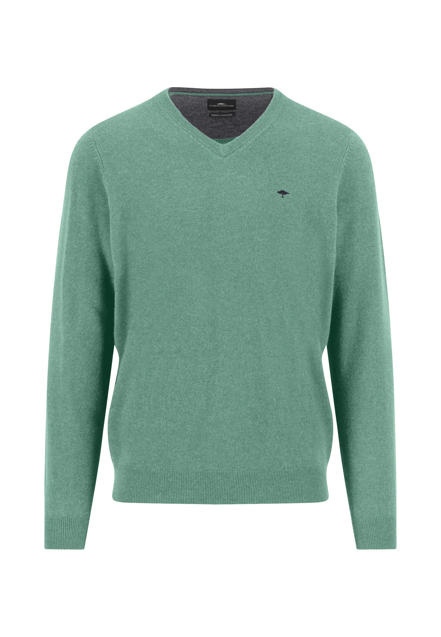 Feinstrickpullover aus Merino-Kaschmir mit V-Ausschnitt - Image 15