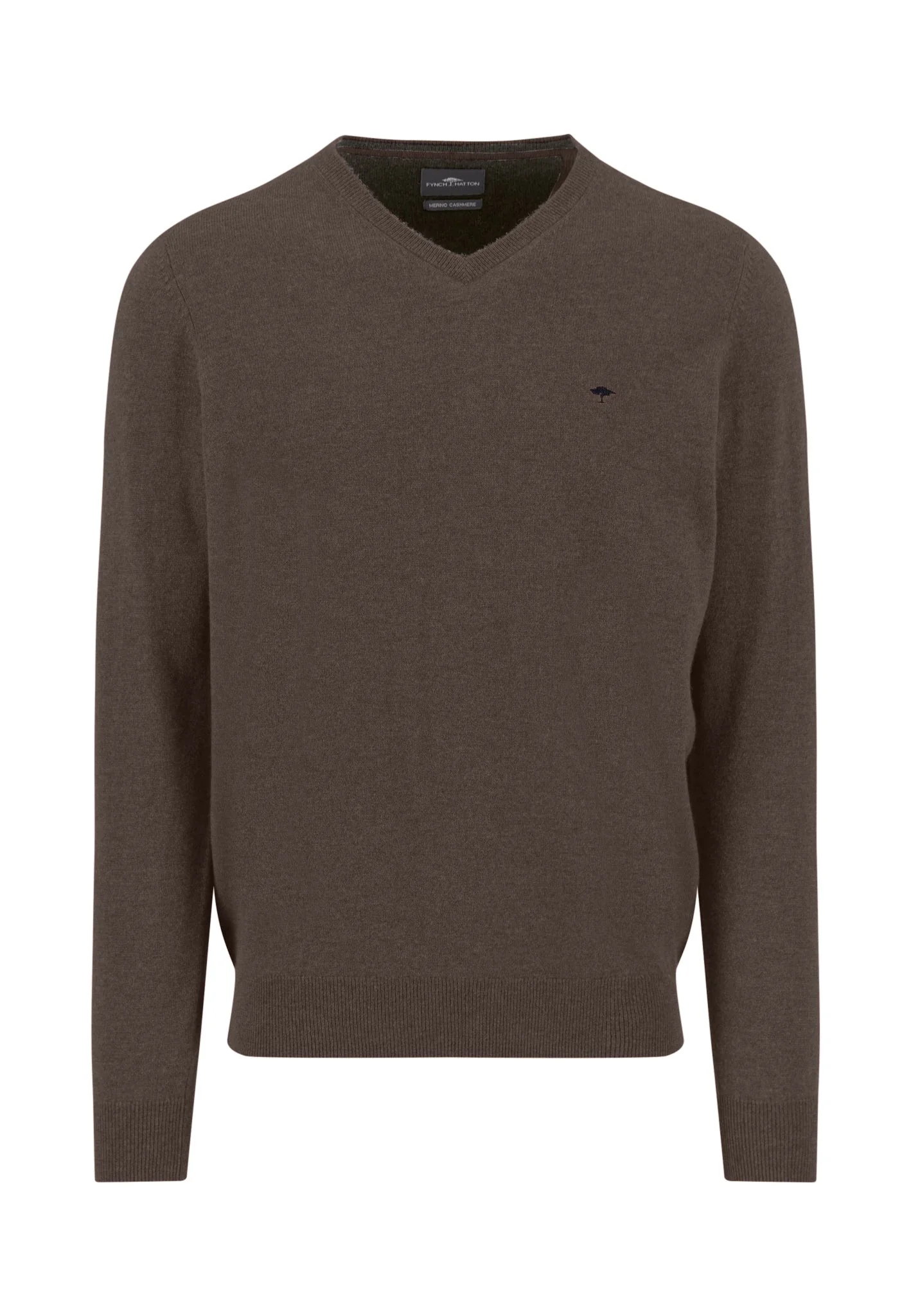 Feinstrickpullover aus Merino-Kaschmir mit V-Ausschnitt - Image 23