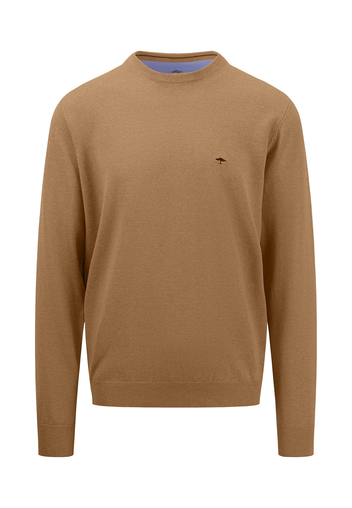 Feinstrickpullover mit O-Ausschnitt aus 100% Baumwolle - Image 5