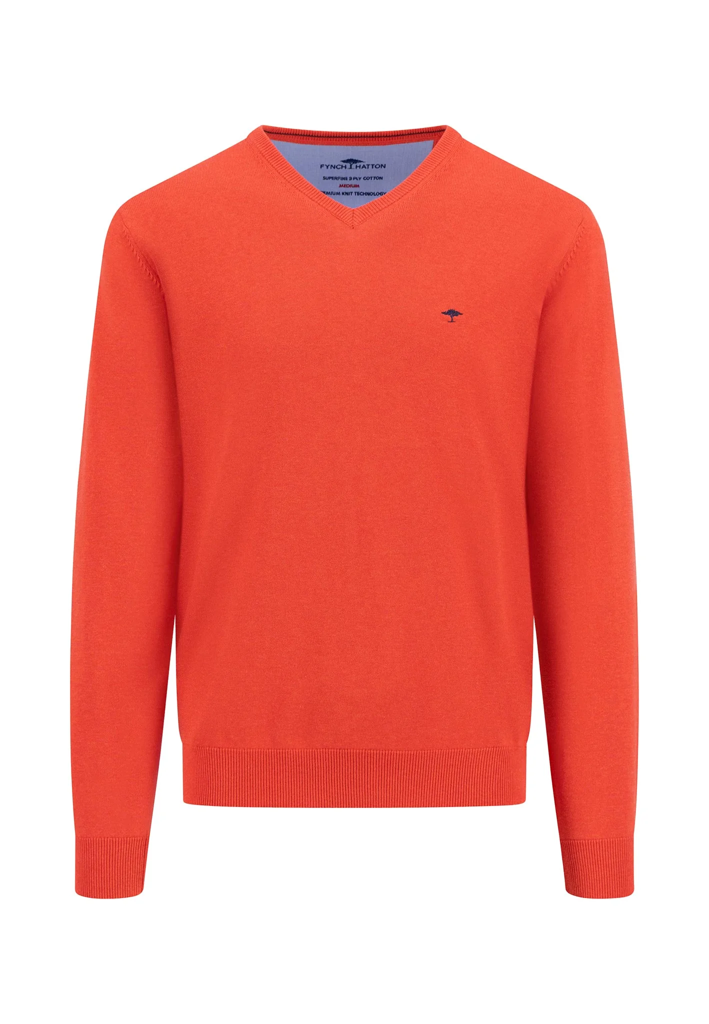 Pullover aus Baumwolle mit V-Ausschnitt - Image 3
