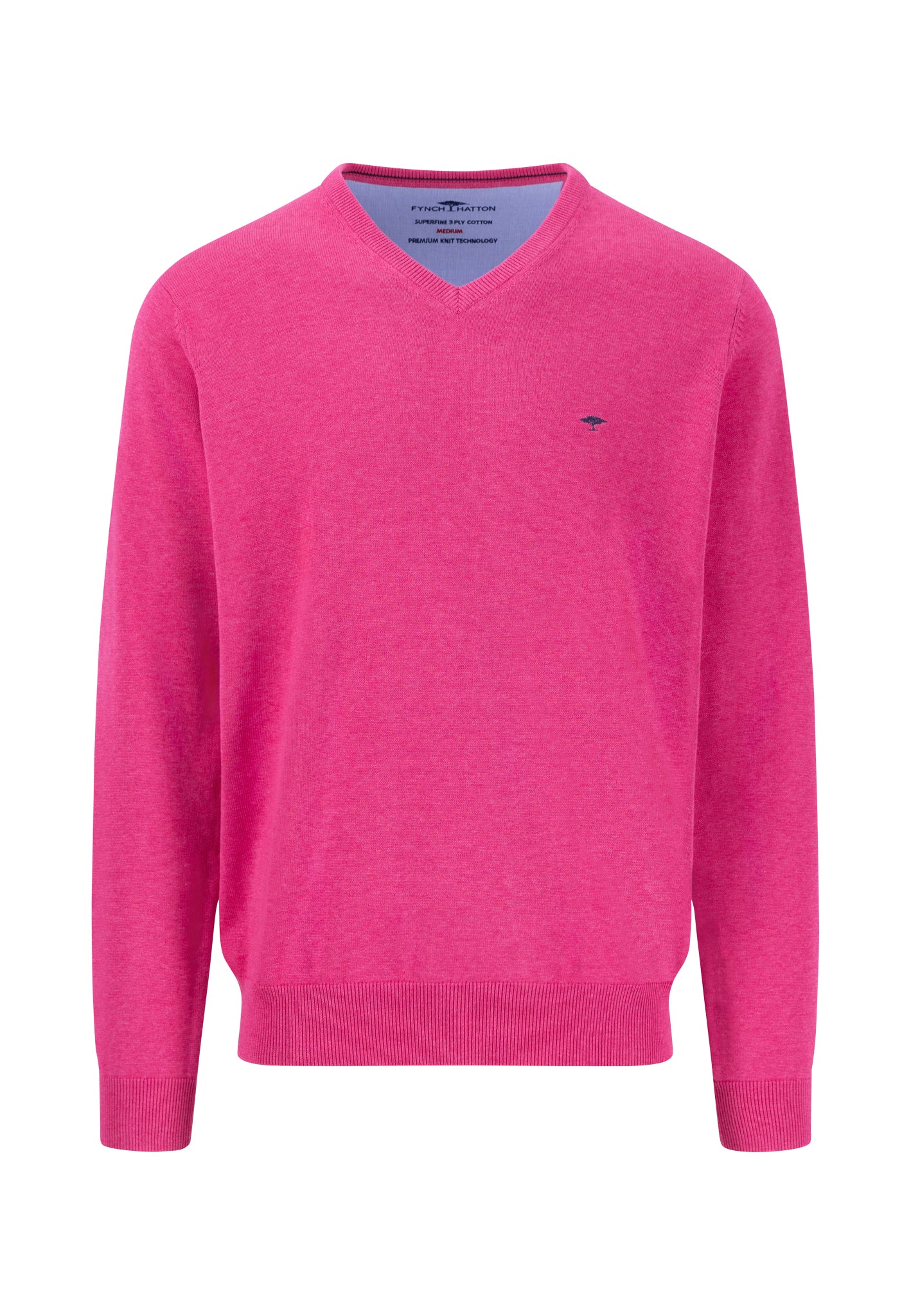 Pullover aus Baumwolle mit V-Ausschnitt - Image 5