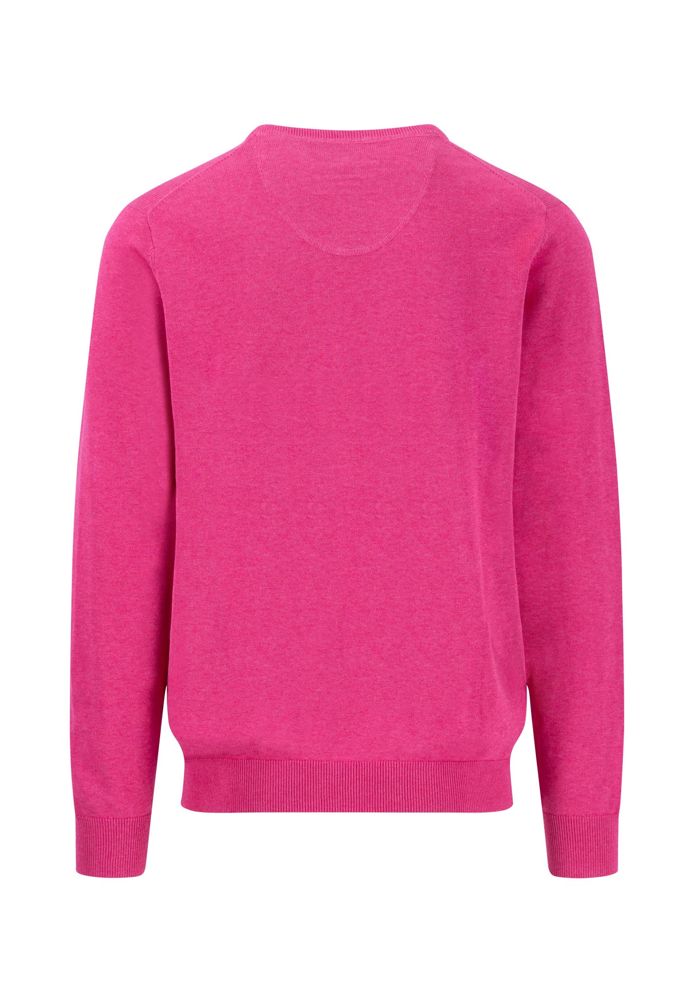Pullover aus Baumwolle mit V-Ausschnitt - Image 6