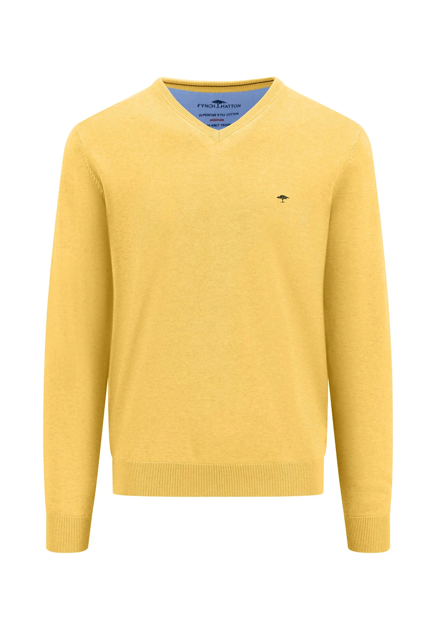 Pullover aus Baumwolle mit V-Ausschnitt - Image 9