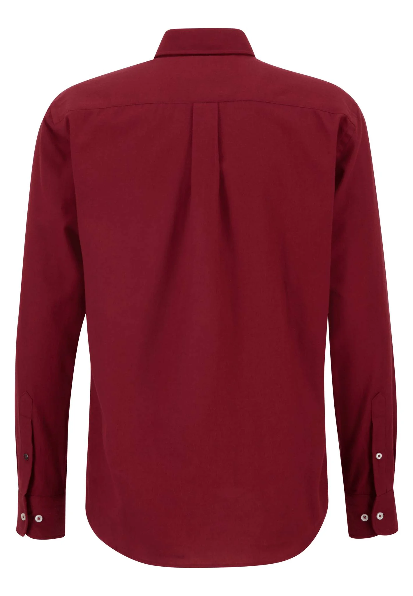 Flanellhemd aus Baumwolle mit Button-Down-Kragen - Image 4