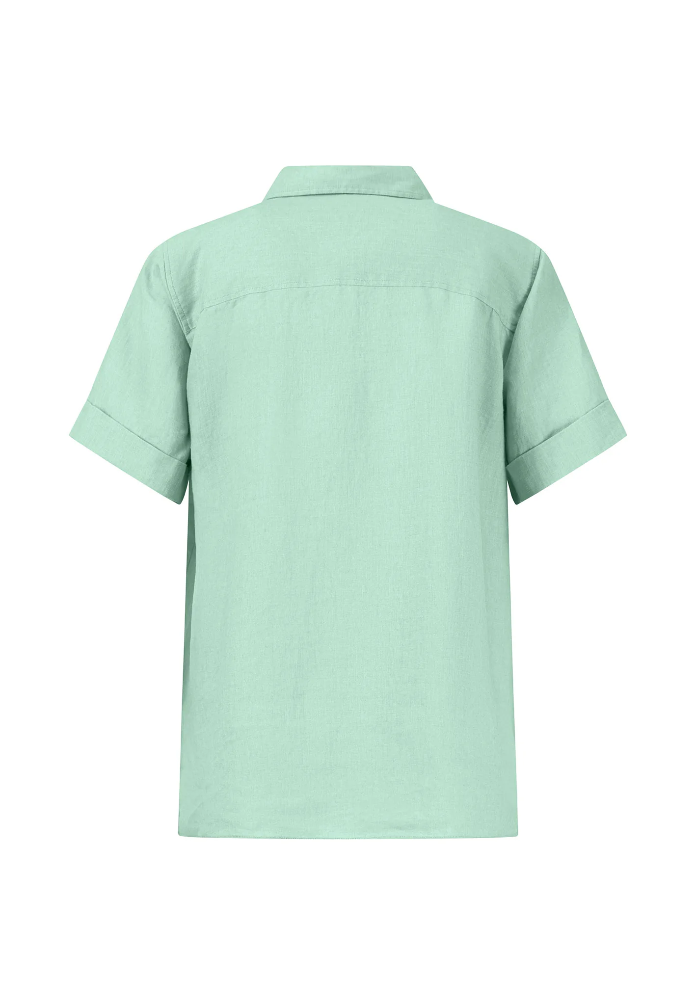 Halbarm-Bluse aus Leinen - Image 14