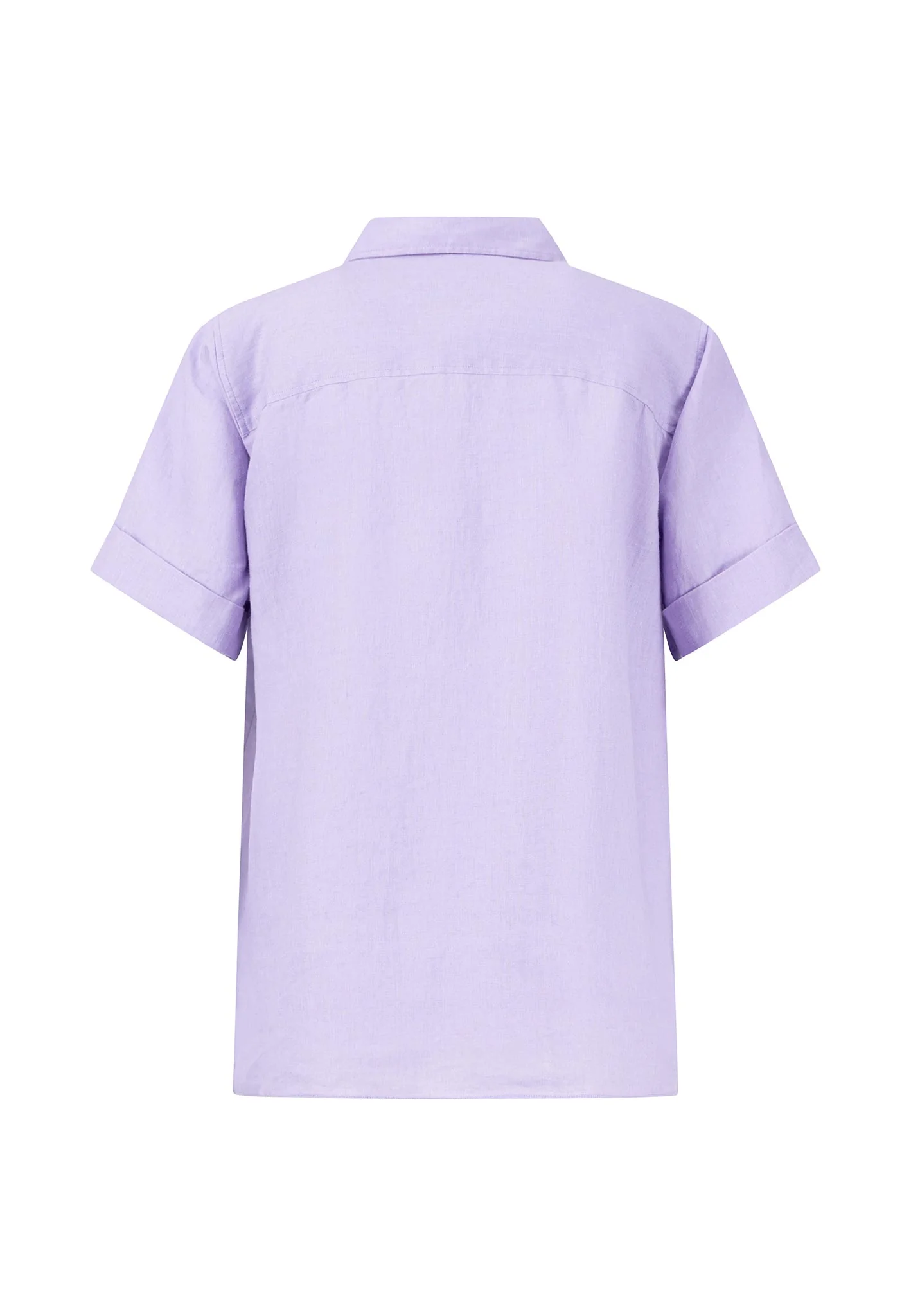Halbarm-Bluse aus Leinen - Image 2