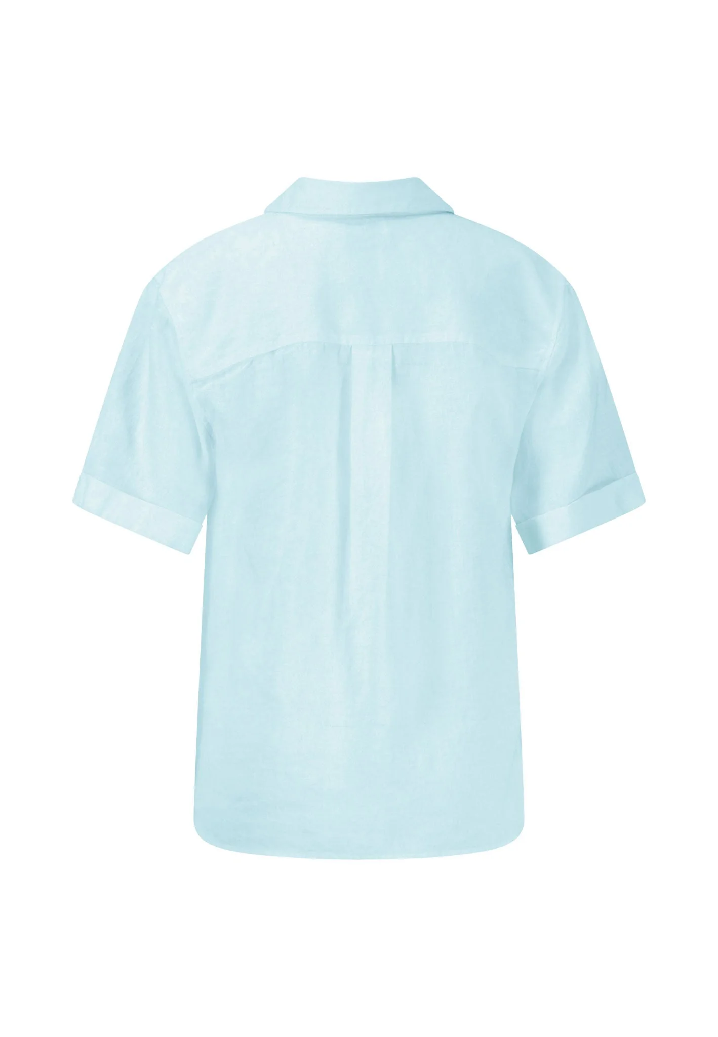 Halbarm-Bluse aus Leinenmix - Image 2