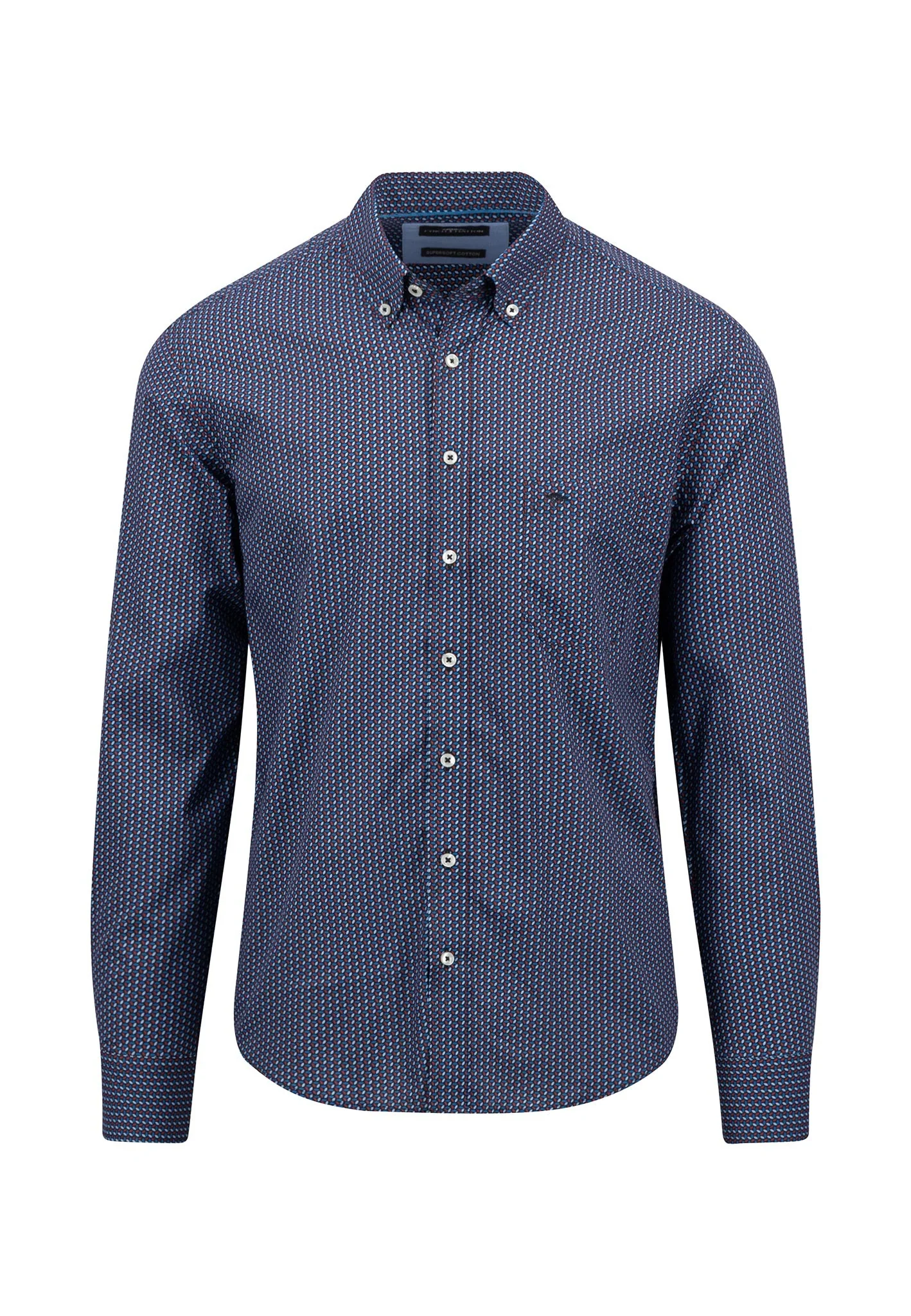 Hemd aus Baumwolle mit Allover-Print - Image 5