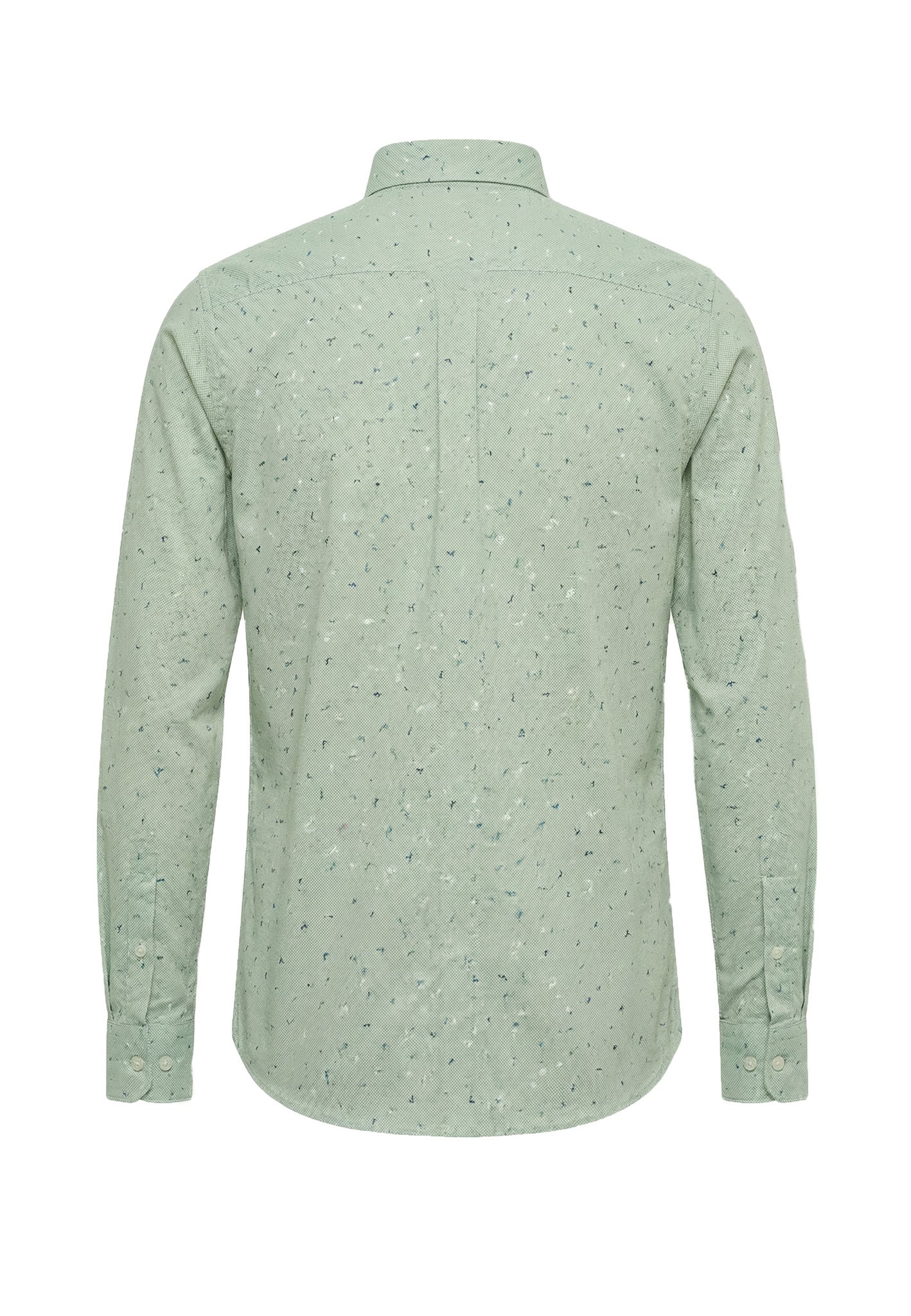 Hemd aus Baumwolle mit Allover-Print und Button-Down-Kragen - Image 12