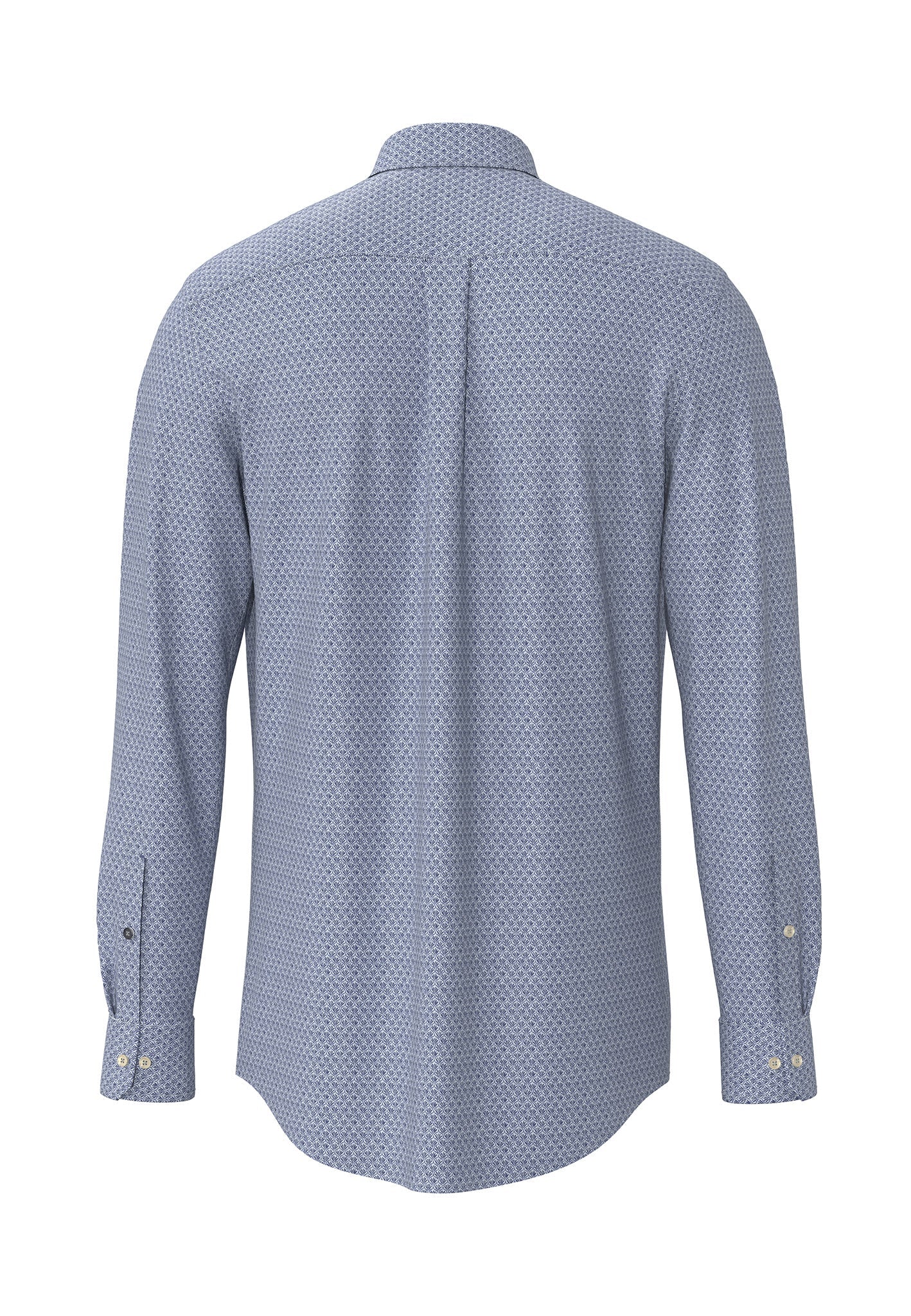 Hemd aus Baumwolle mit Allover-Print und Button-Down-Kragen - Image 2