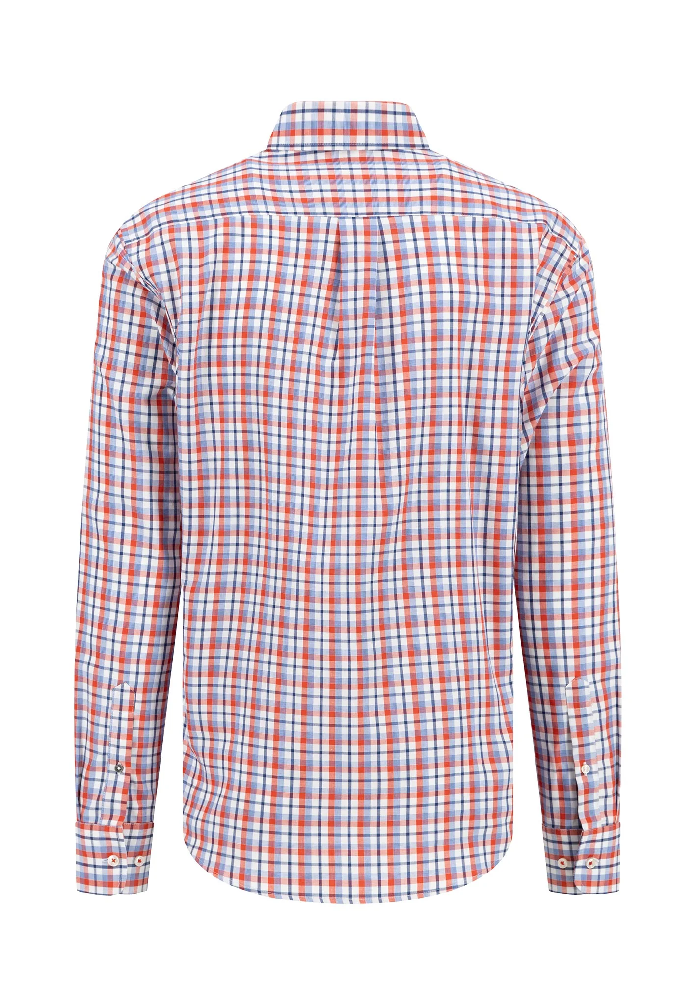 Kariertes Hemd aus Baumwolle mit Button-Down-Kragen - Image 2