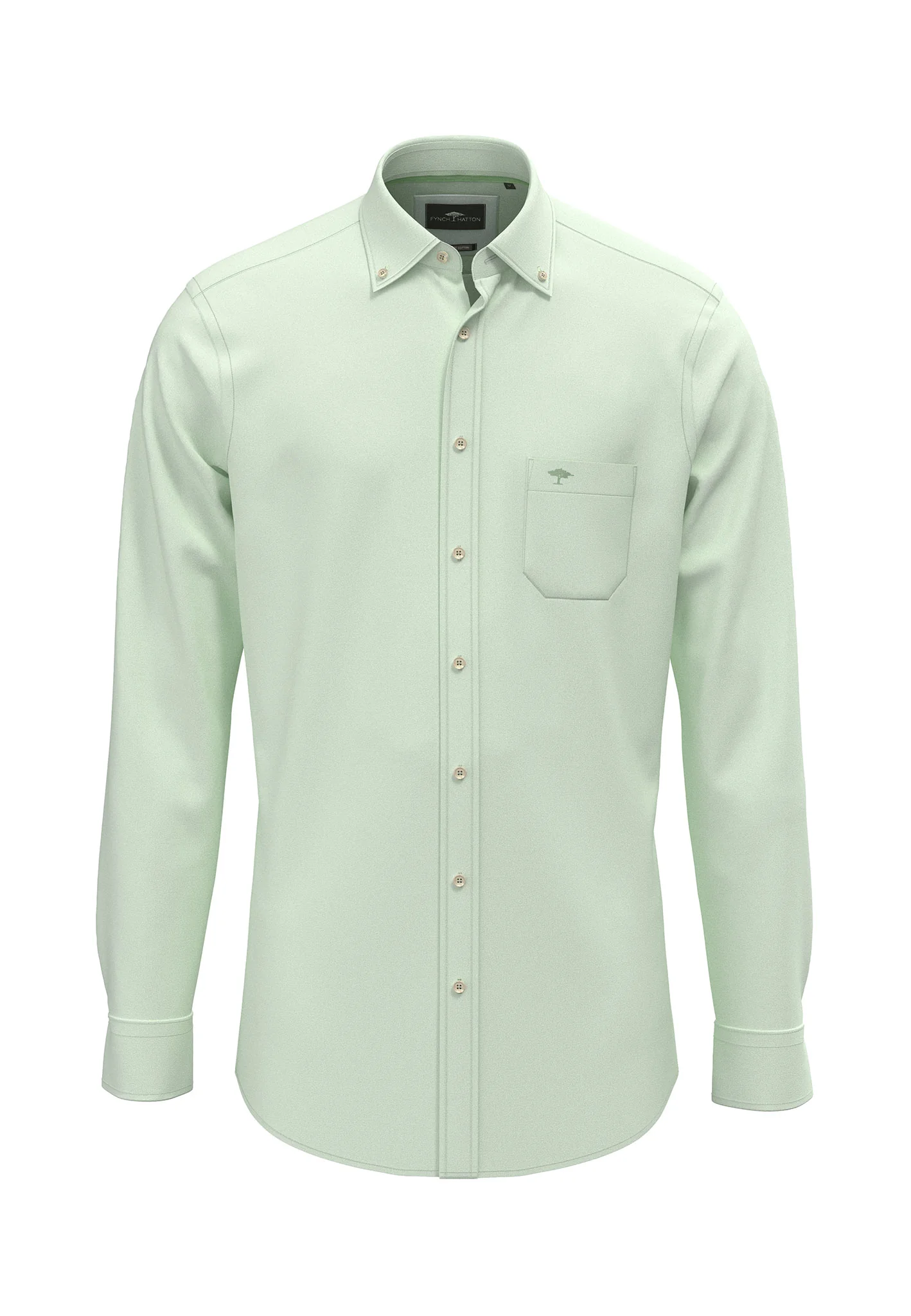 Hemd aus Baumwolle mit Button-Down-Kragen - Image 11