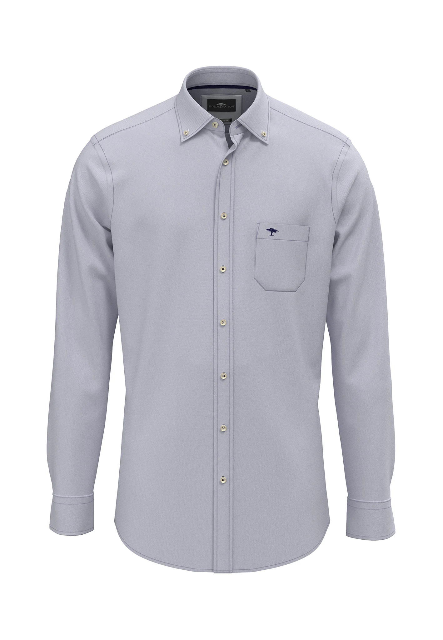 Hemd aus Baumwolle mit Button-Down-Kragen - Image 5