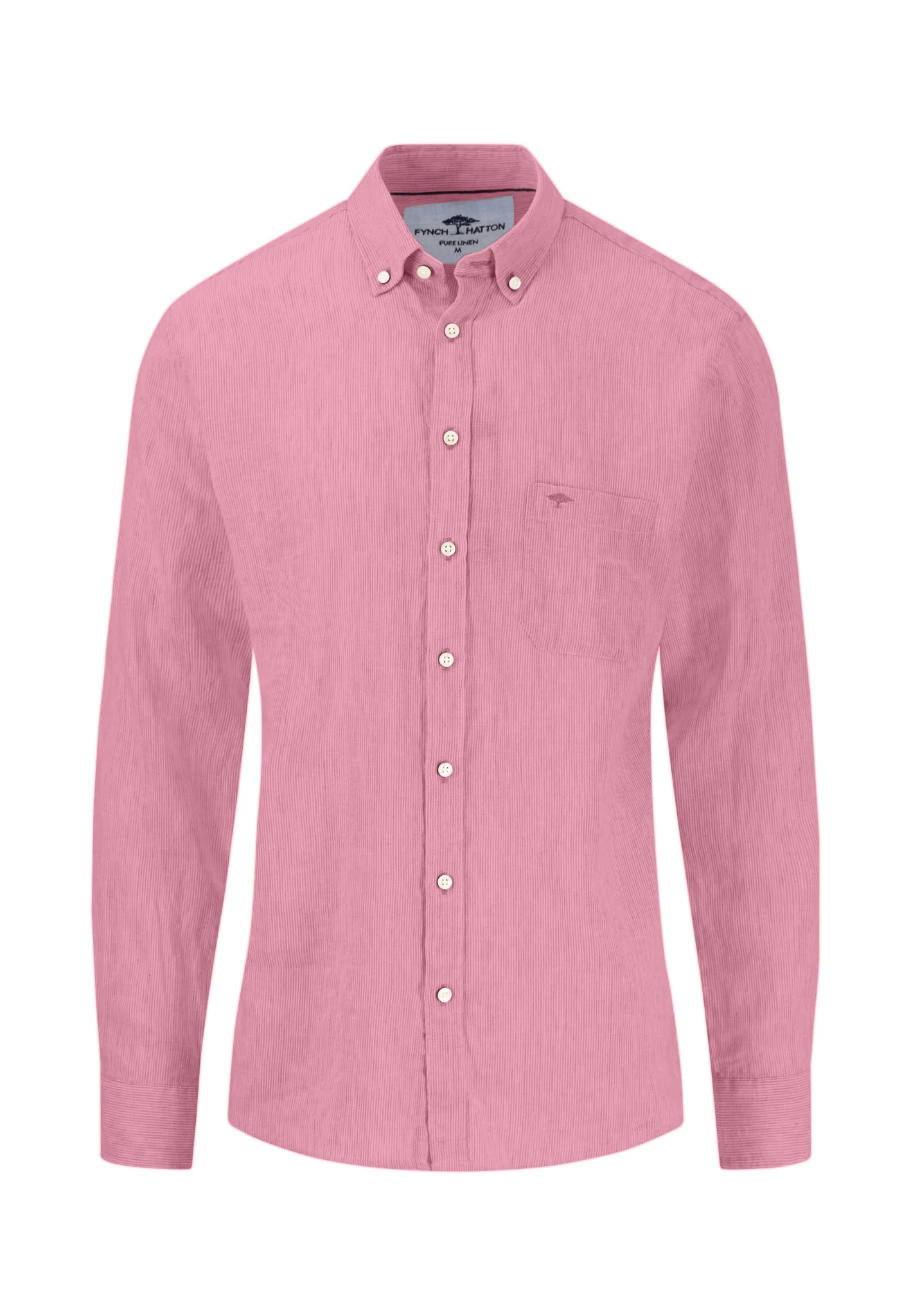 Hemd aus Leinen mit Button-Down-Kragen - Image 7