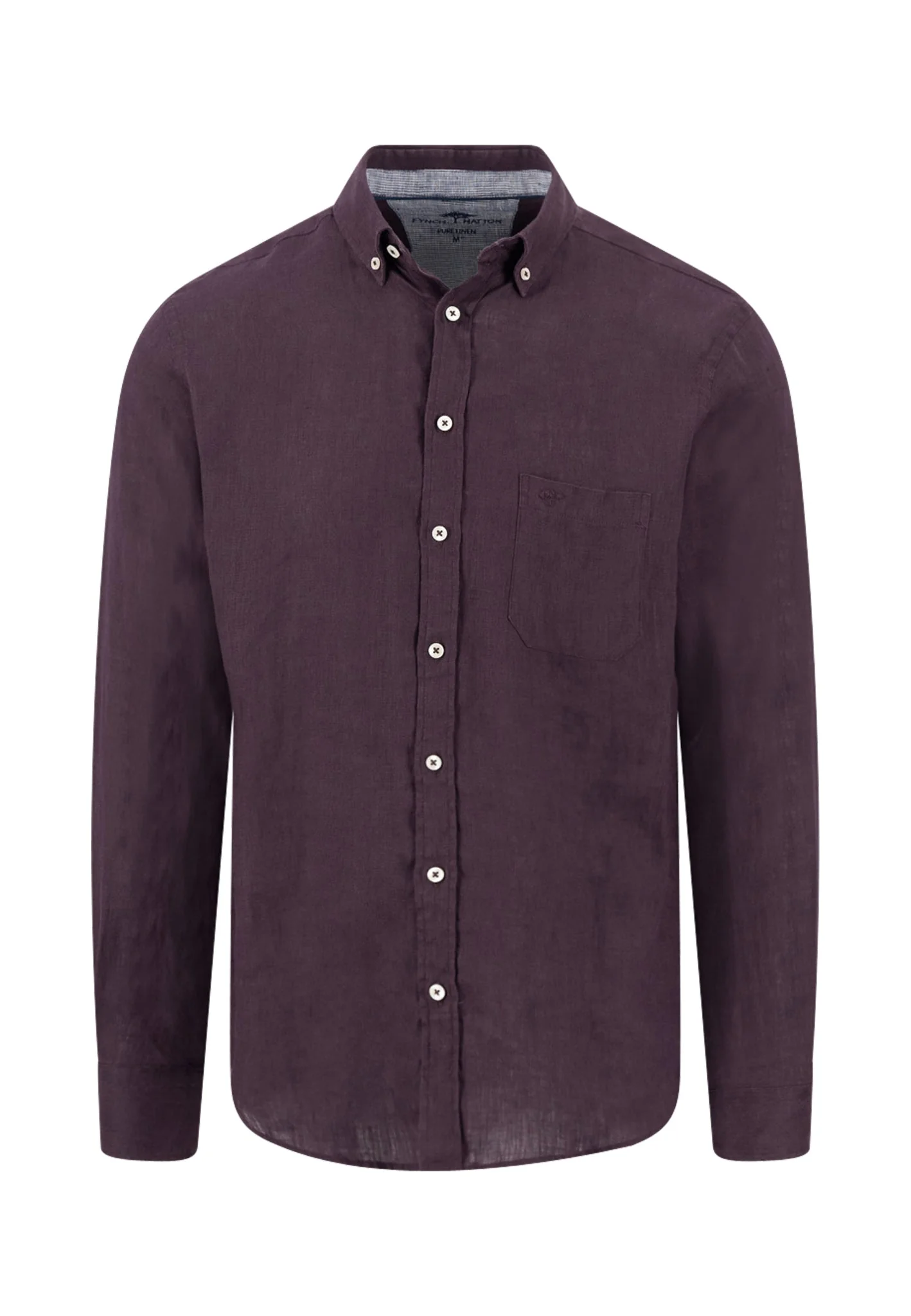 Hemd aus Leinen mit Button-Down-Kragen und Brusttasche - Image 15