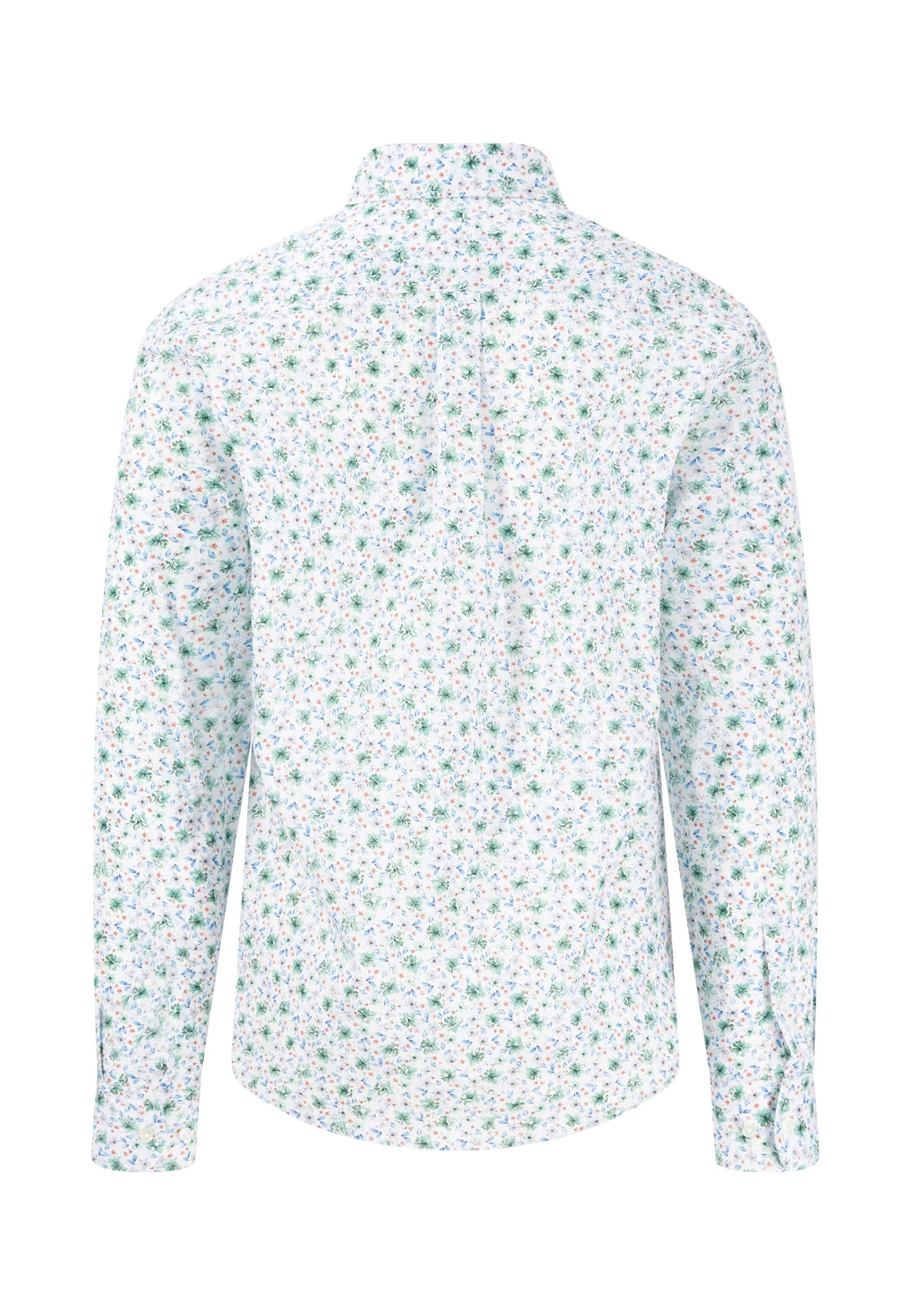 Hemd mit Button-Down-Kragen und floralem Print - Image 4