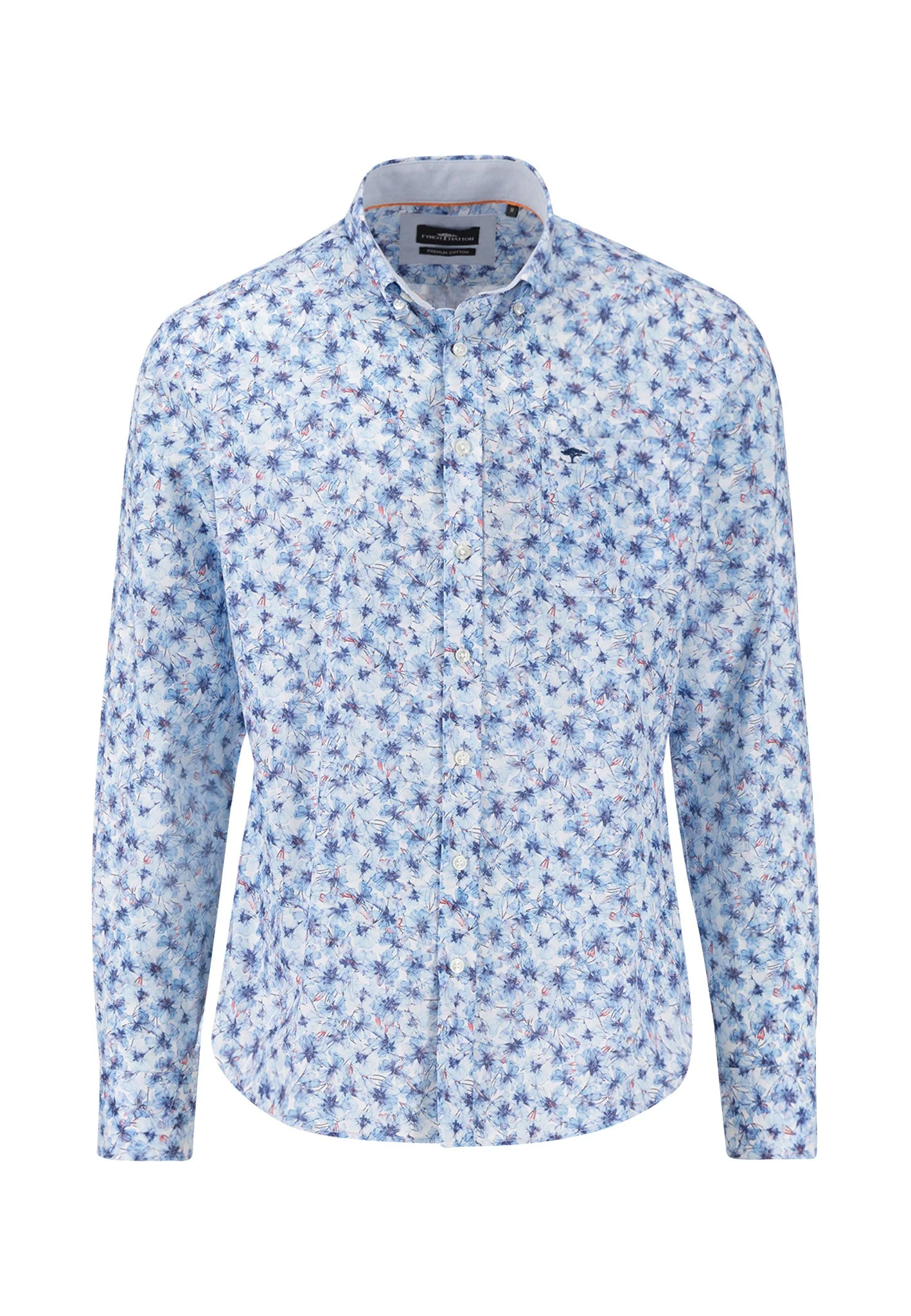 Hemd mit Button-Down-Kragen und floralem Print - Image 5