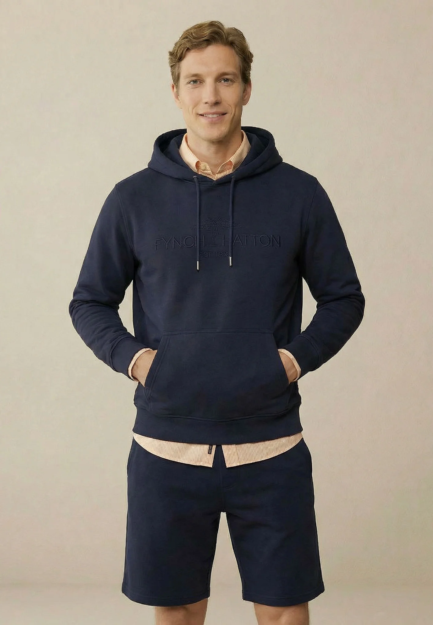 Hoodie aus Baumwolle mit Logoprägung - Image 6
