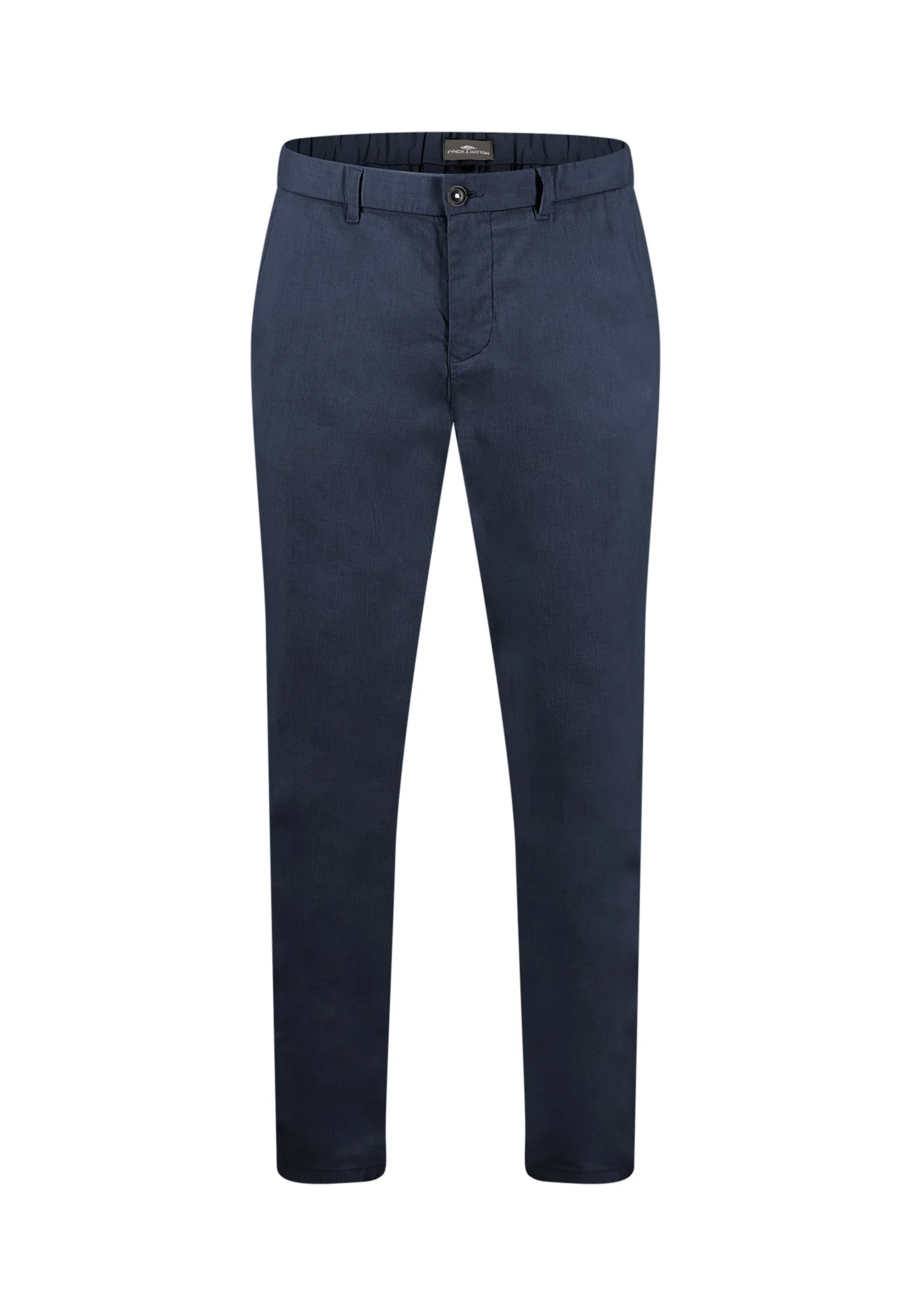 Hose aus Baumwollmix mit Leinenanteil – Straight Leg - Image 3