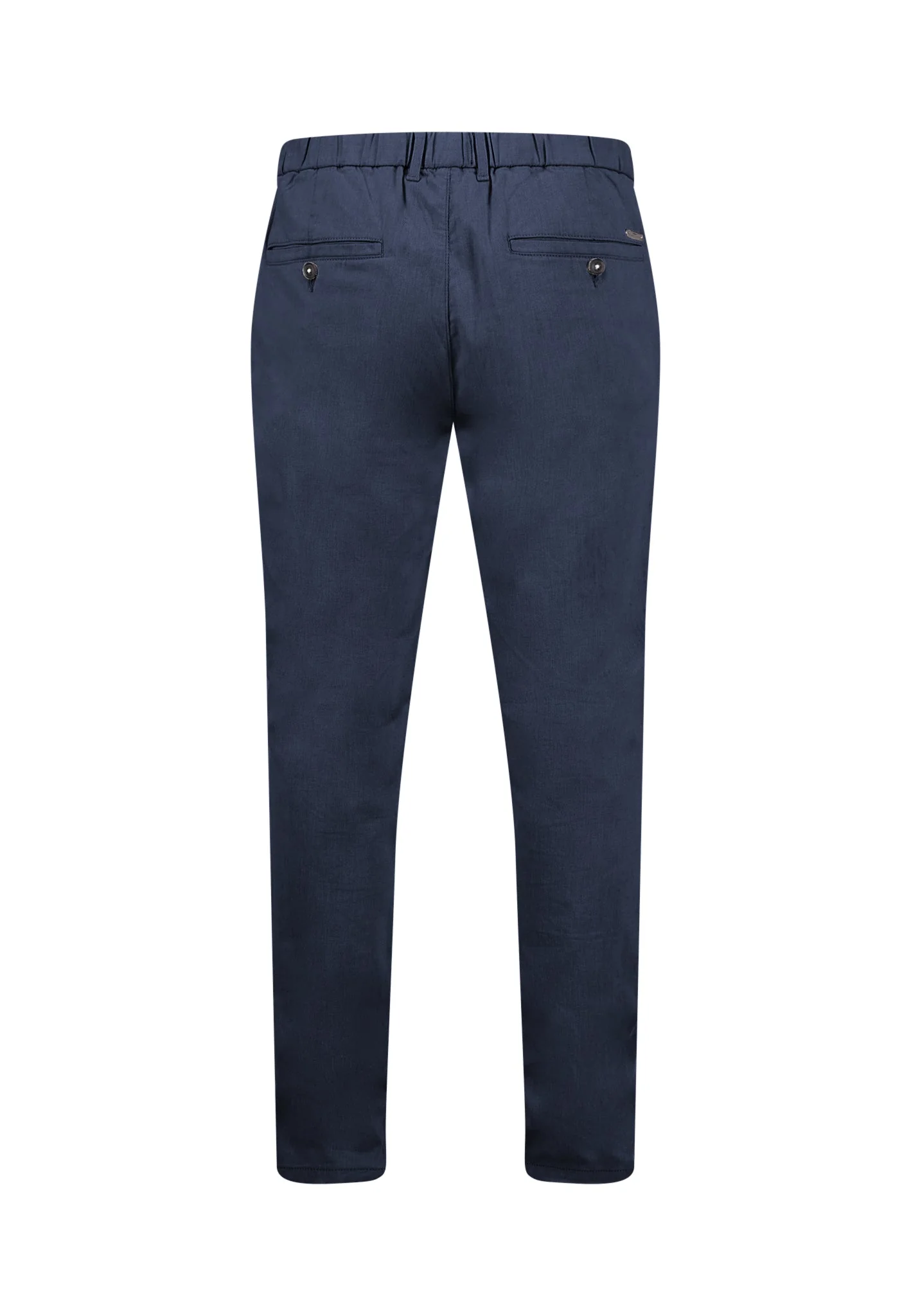 Hose aus Baumwollmix mit Leinenanteil – Straight Leg - Image 4