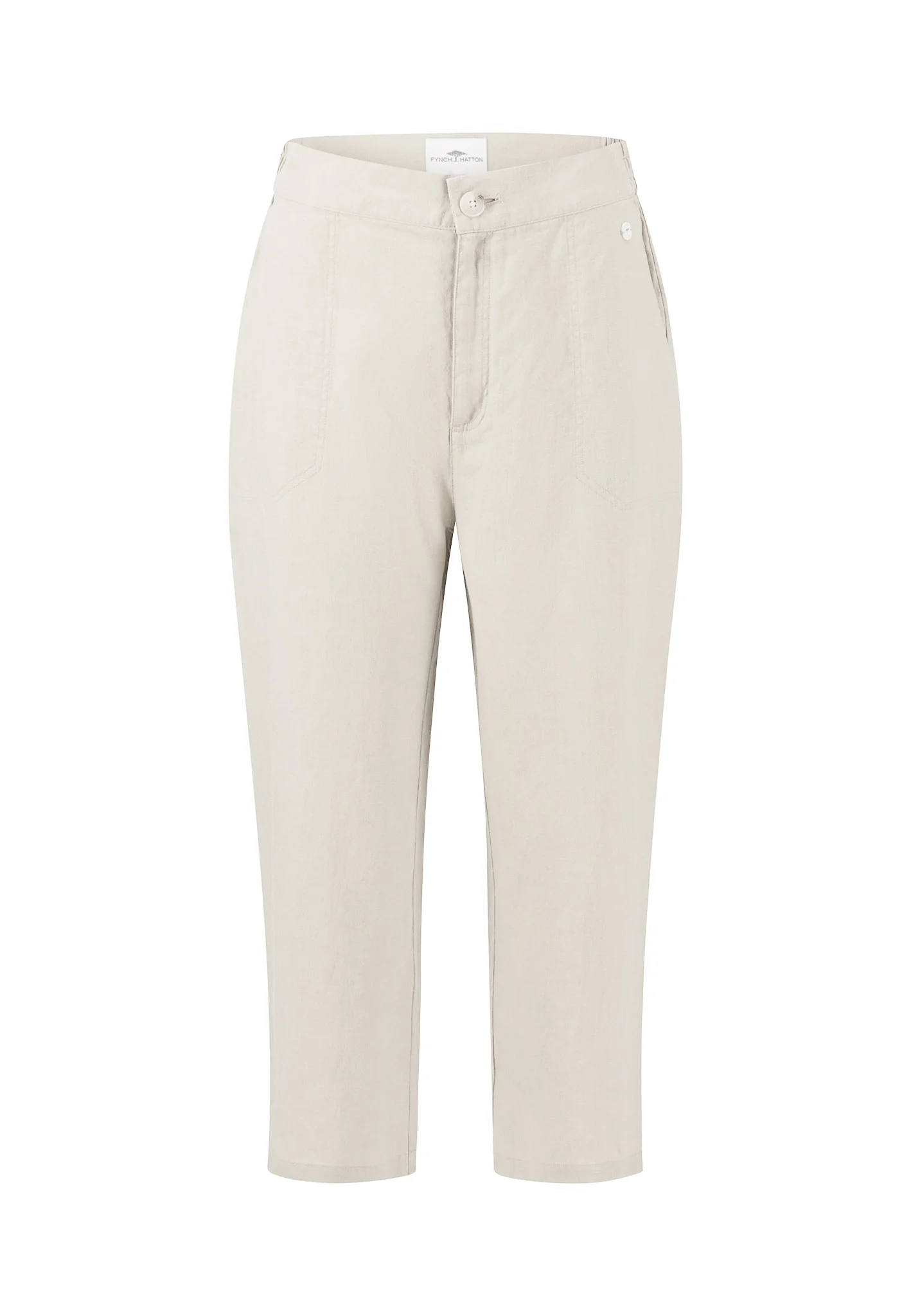 Hose aus Leinen-Mix knöchellang - Wide-Leg - Image 13