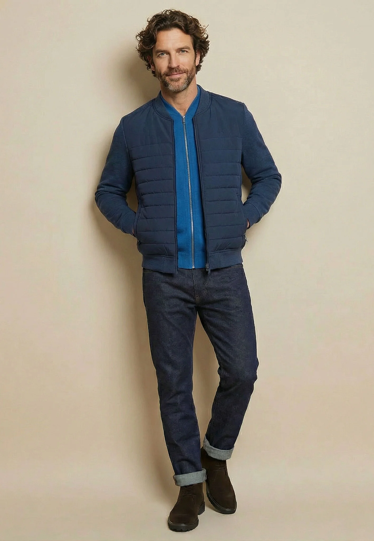 Hybridjacke mit Steppung - Image 3