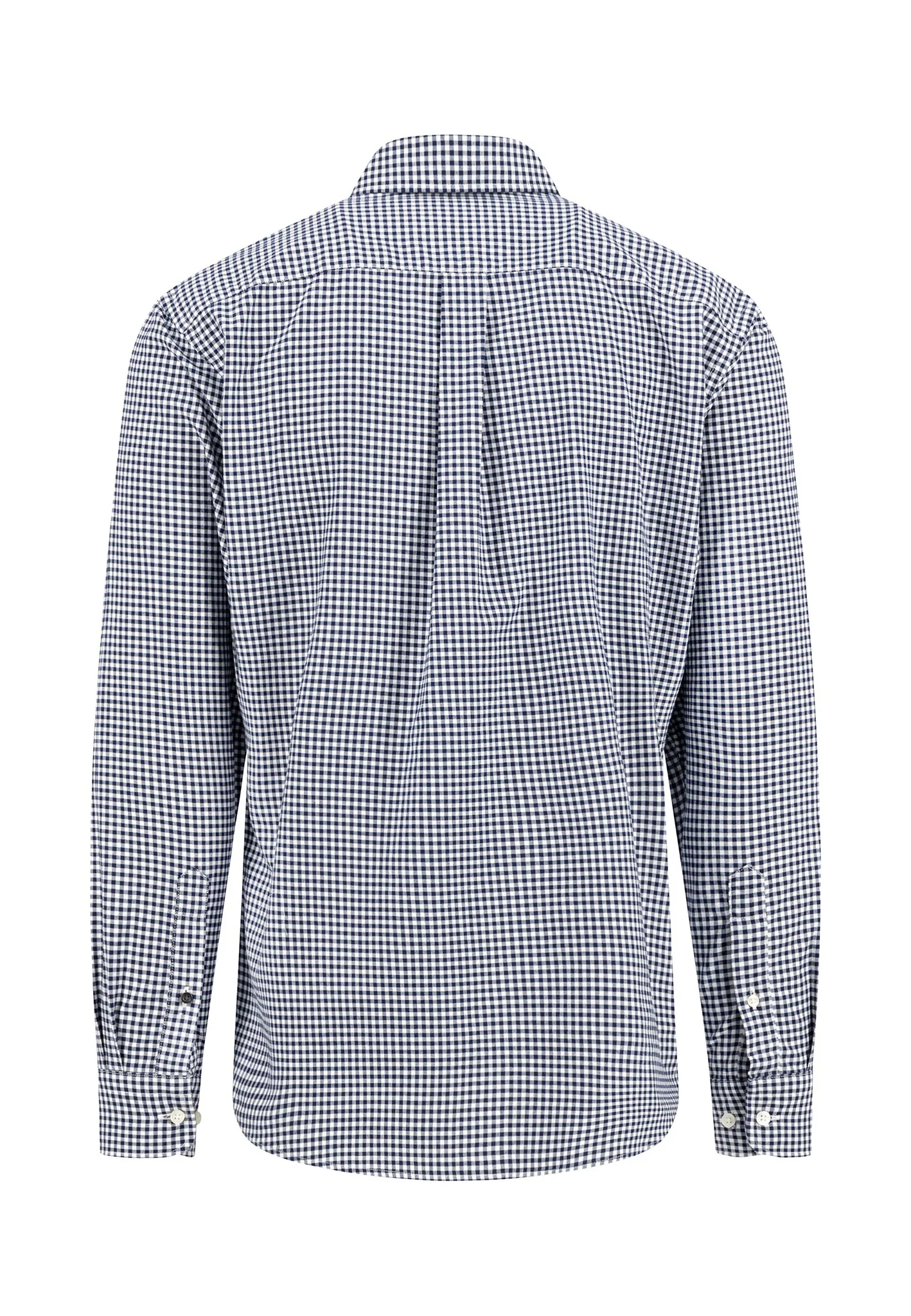 Kariertes Hemd aus Baumwolle mit Button-Down-Kragen - Image 6