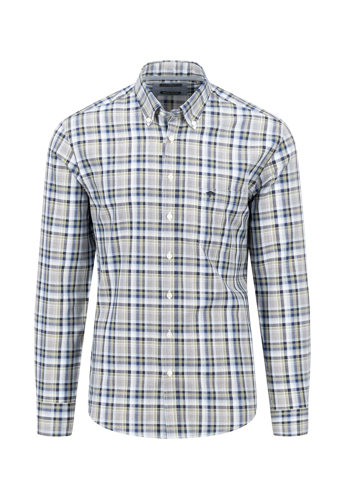 Kariertes Hemd mit Button-Down Kragen - Image 5