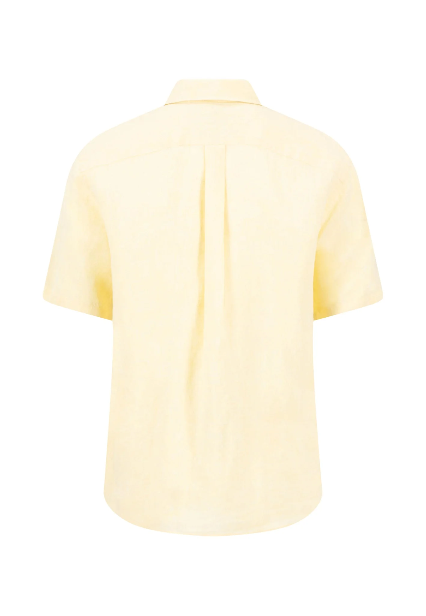 Kurzarmhemd aus Leinen mit Brusttasche und Button-Down-Kragen - Image 15